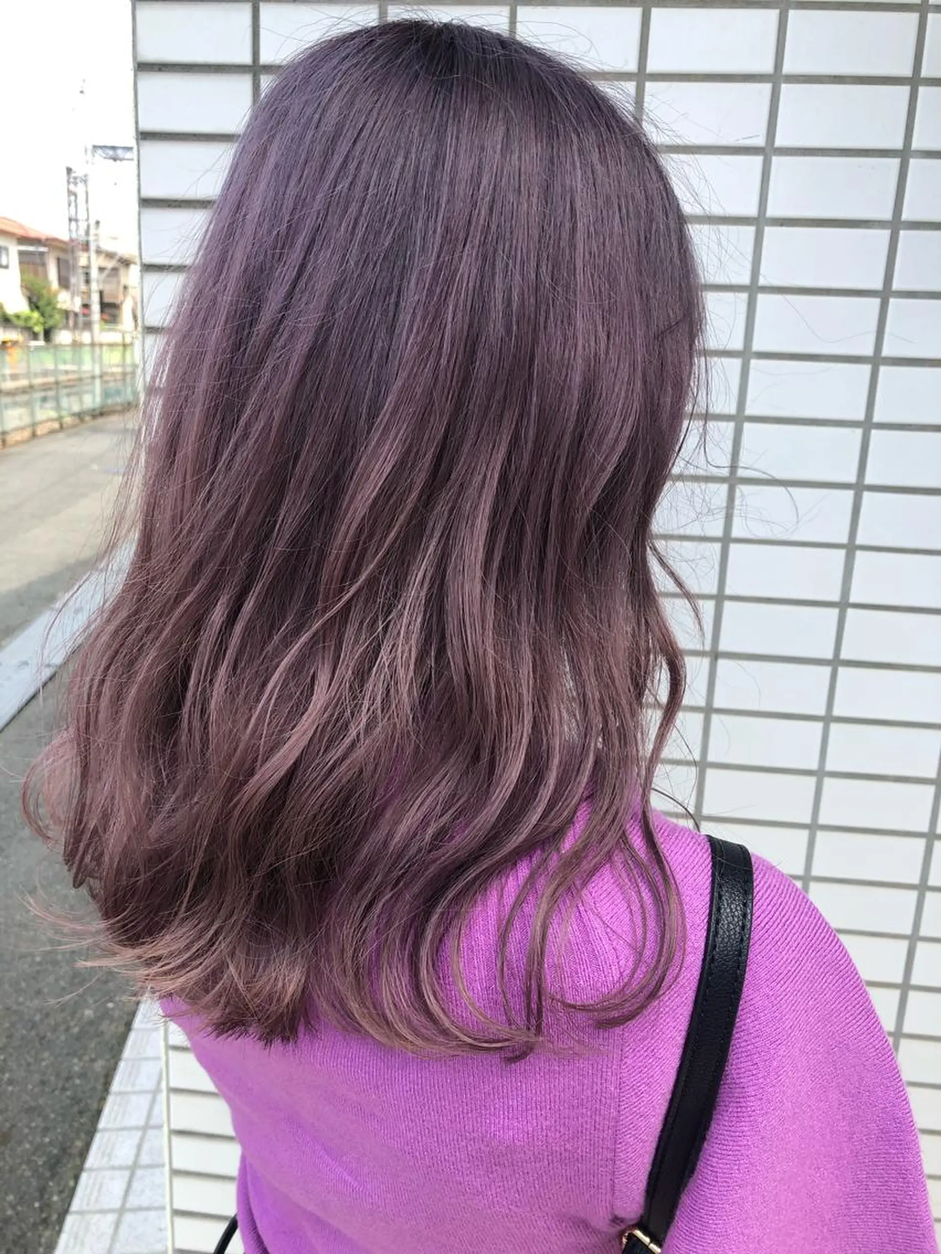 ミディアム カラー Kaede .のヘアスタイル