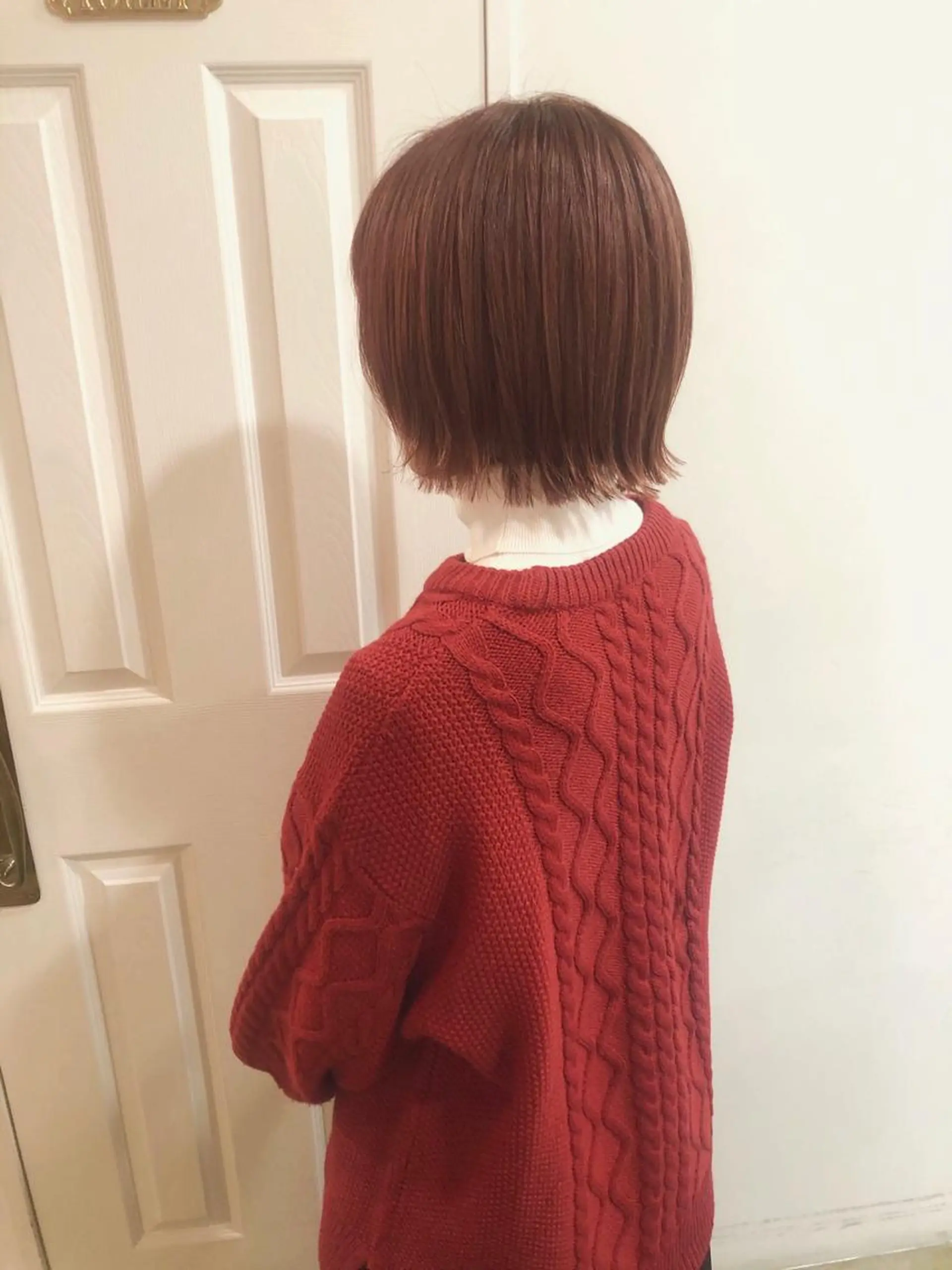 ショート カラー カット ヘアカラー トリートメント MIOベージュカラー 柔らかいカラーのヘアスタイル