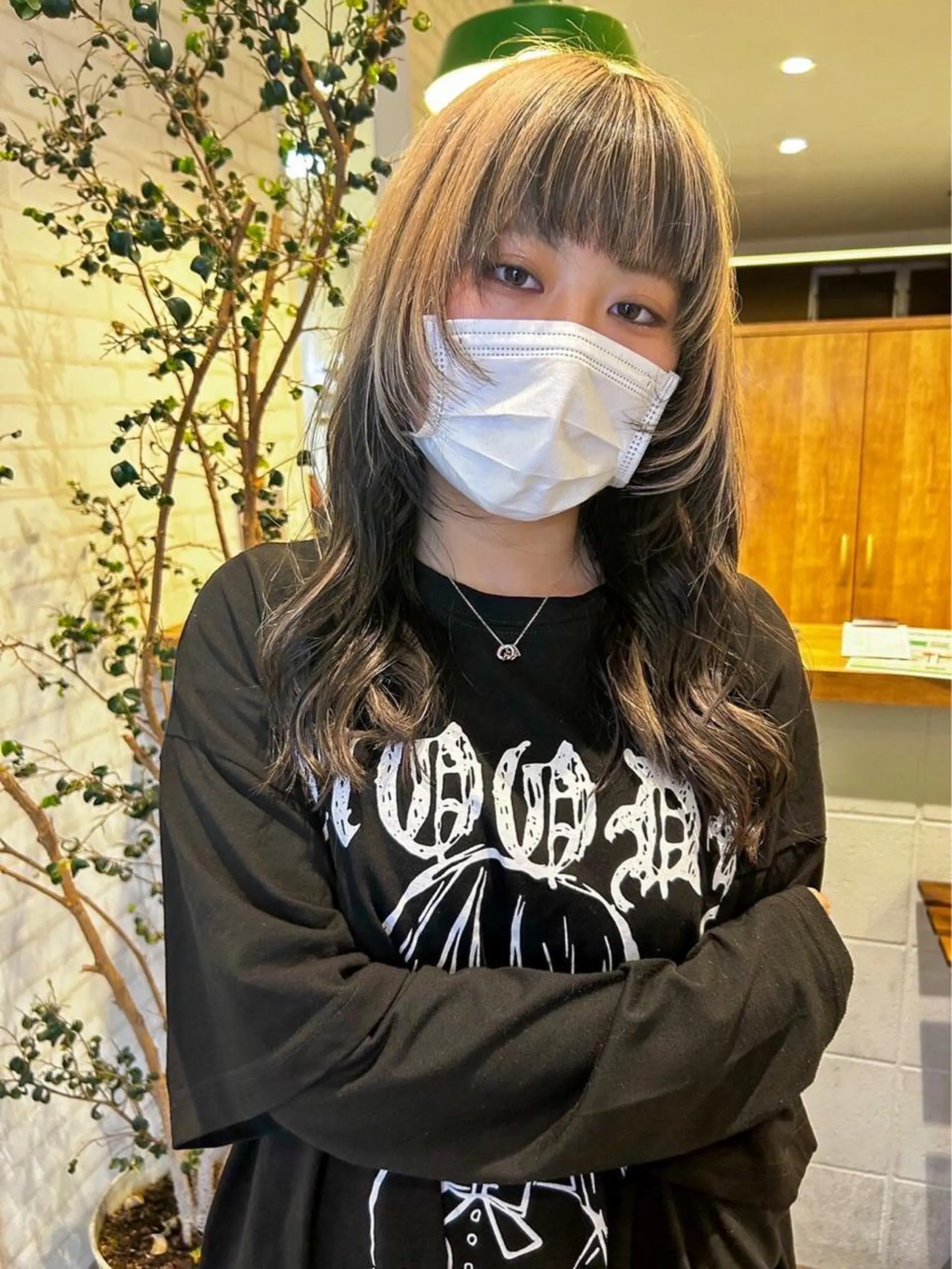 ロング カラー パーマ ヘアアレンジ ❣️倉敷❣️美髪 カラー能登一成のヘアスタイル