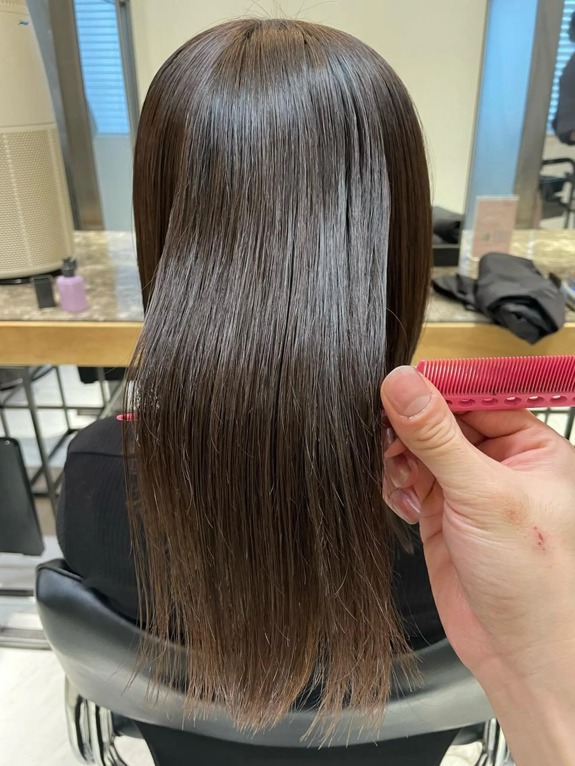 セミロング カット 縮毛矯正 トリートメント 🦕小林 大地🦕のヘアスタイル
