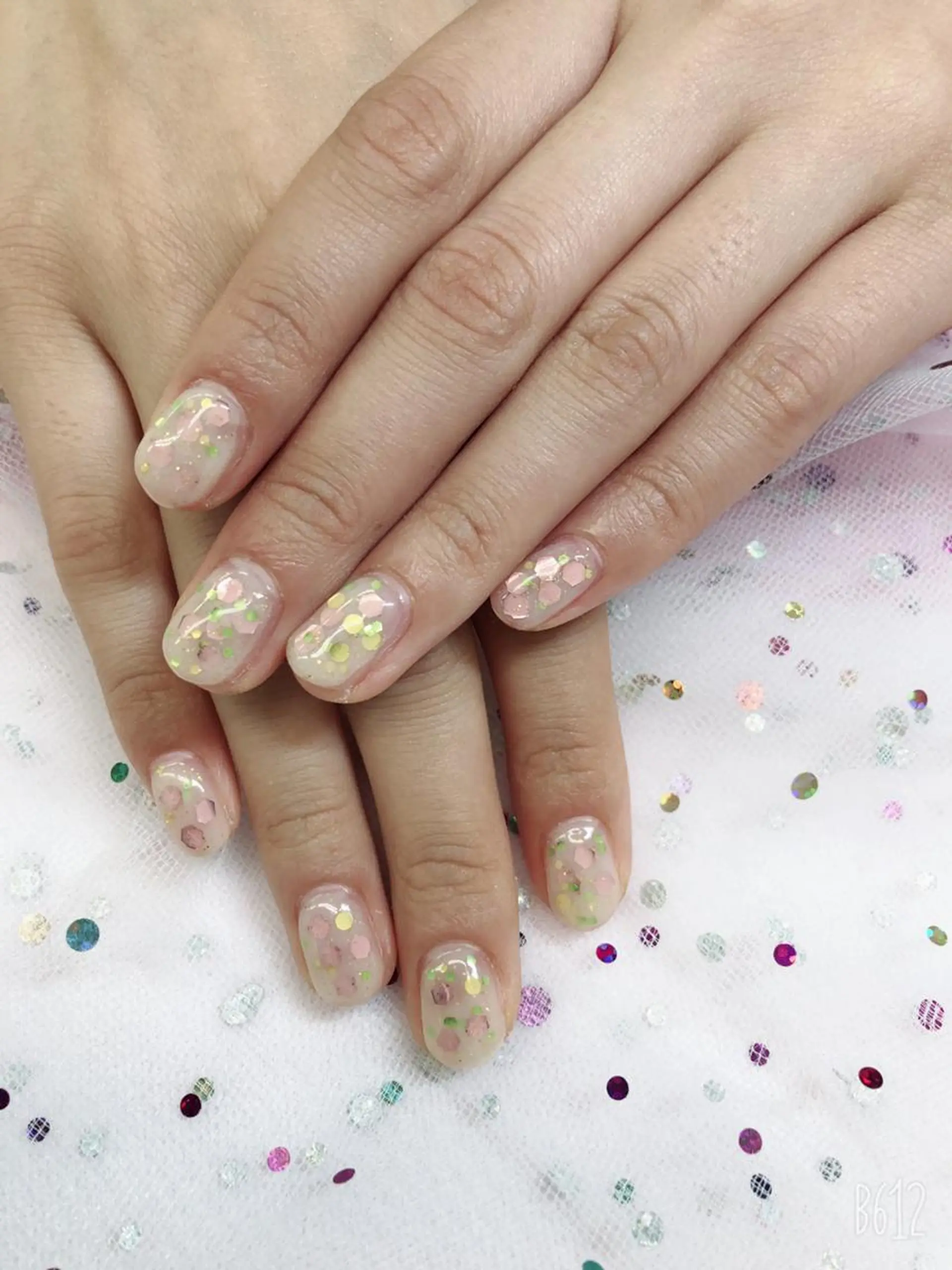 ネイル 🦋ネイルサロン ブラン🌈ゆりのネイルデザイン