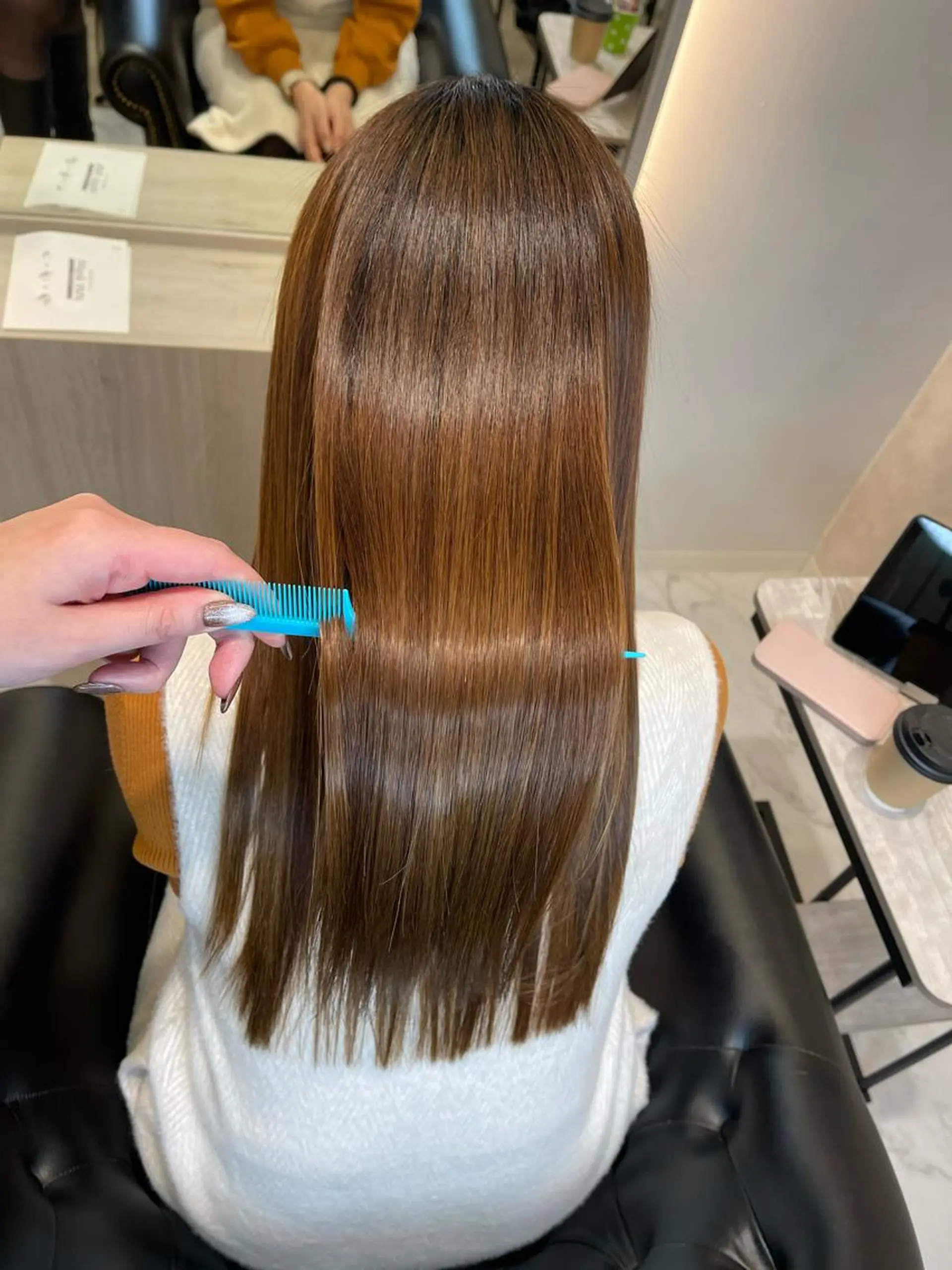 ロング トリートメント &chaLme   心斎橋所属・emi/髪質改善/ 韓国風/艶カラーのヘアスタイル