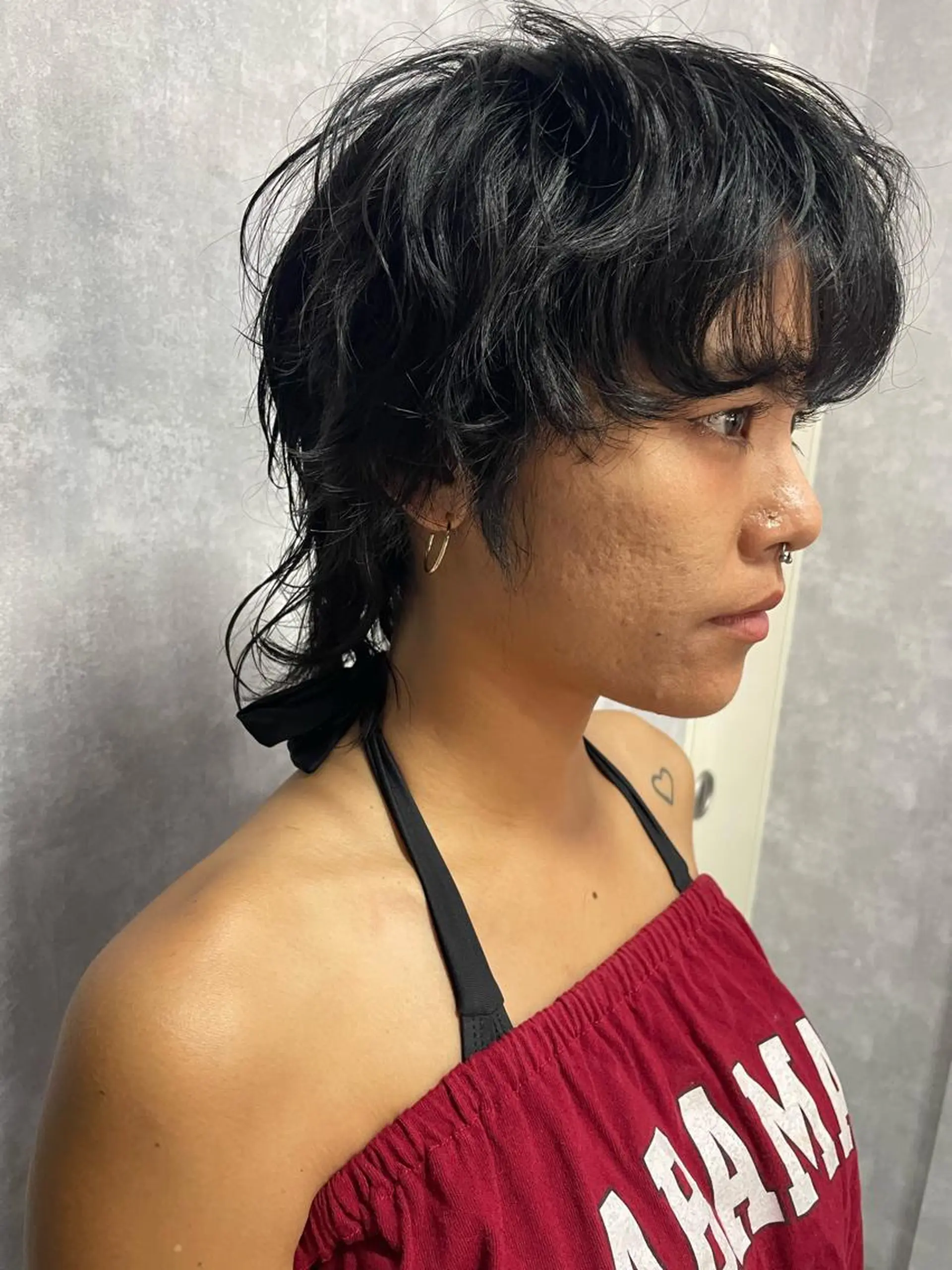 ショート 切りっぱなしボブ ショートボブ ハンサムショート 丸みショート アッシュ モテ髪/ボブ/ショー ト/アダチフウトのヘアスタイル