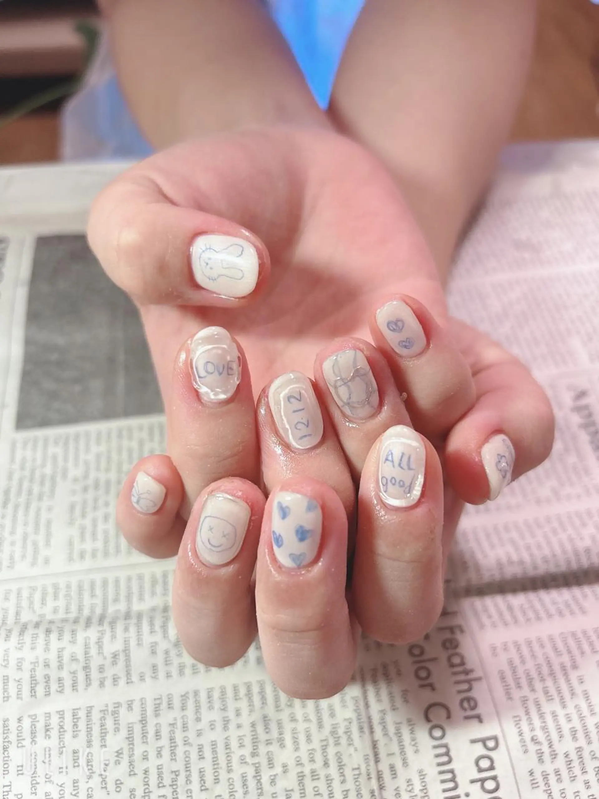 ネイル ハンドネイル ハンドケア 森山 舞のネイルデザイン