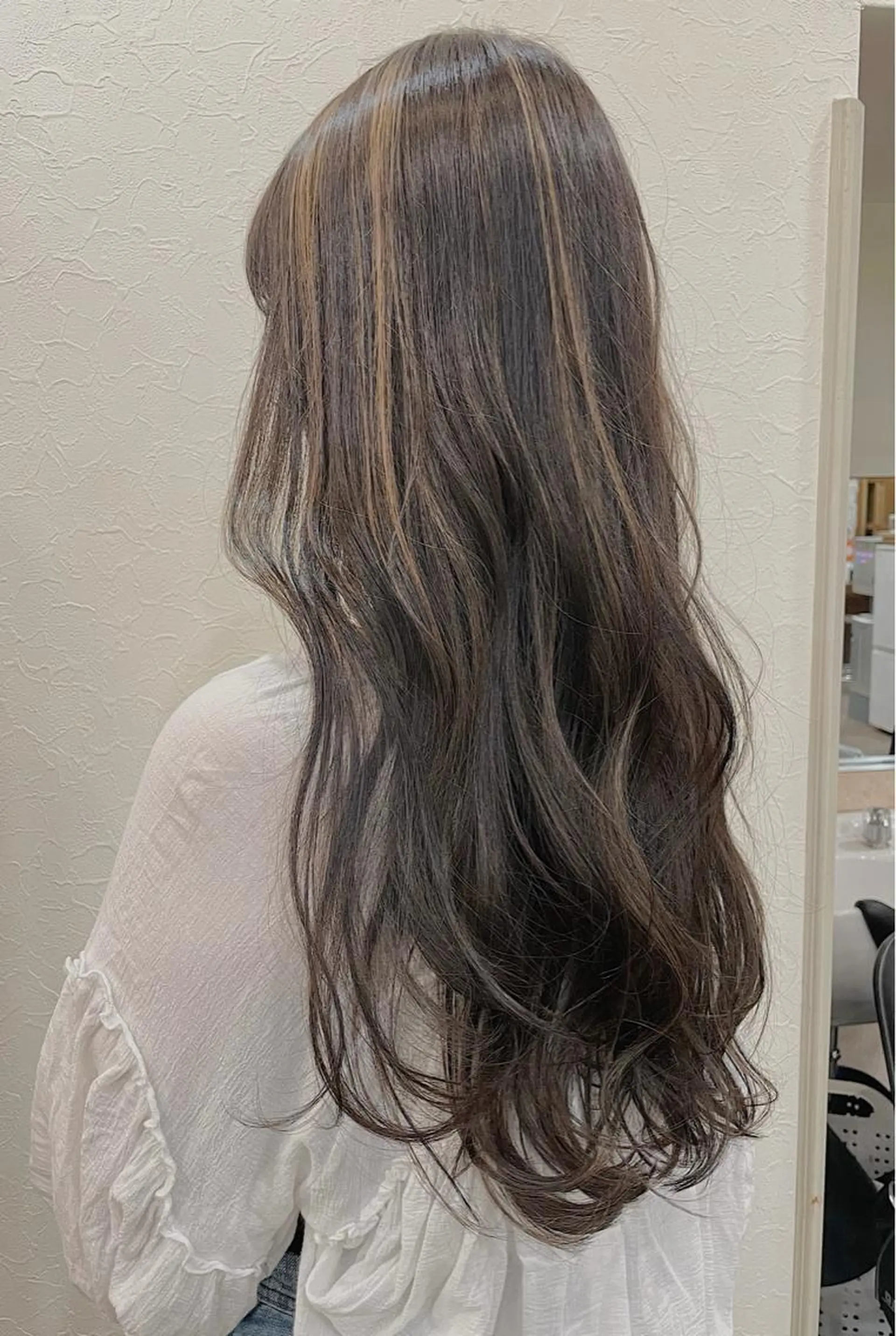 ロング ハイライト 星野 りゅうきのヘアスタイル