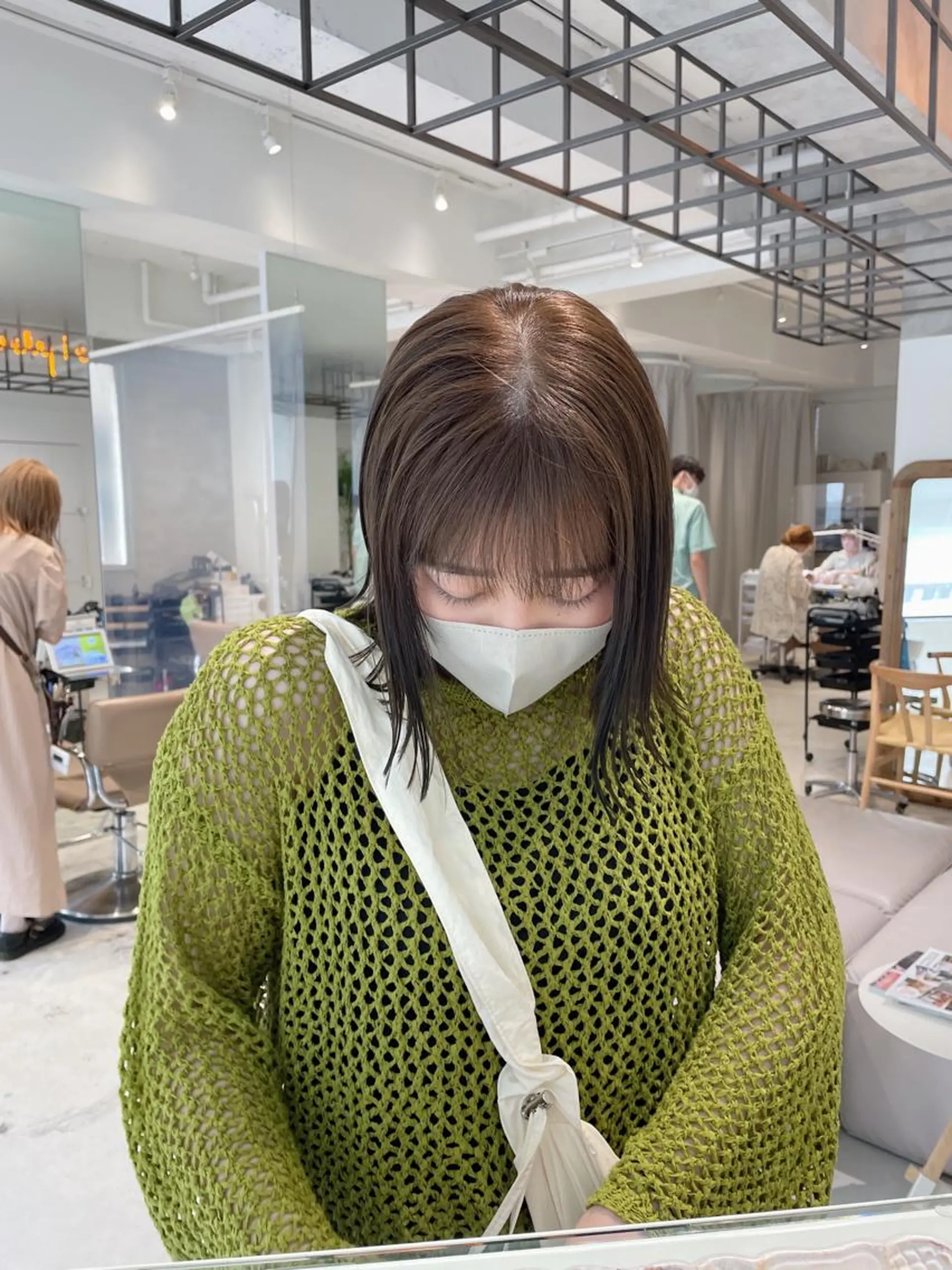 ミディアム カラー ヘアカラー ralme/sol 髙橋一哉のヘアスタイル