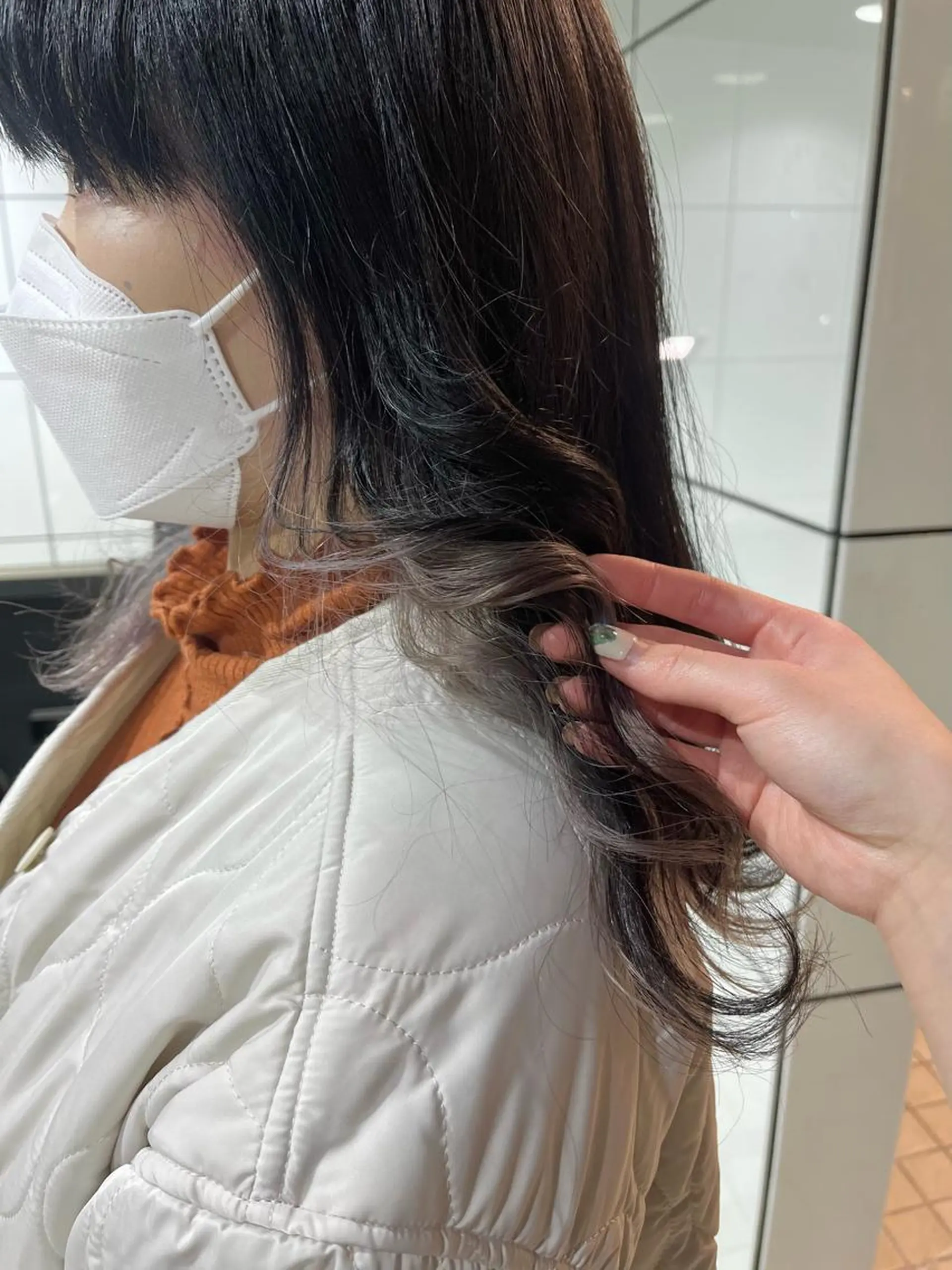 カラー ブリーチ ケアブリーチ ダブルカラー イヤリングカラー イルミナカラー ヘアカラー トリートメント カットパーマ 🌀あさみのヘアスタイル