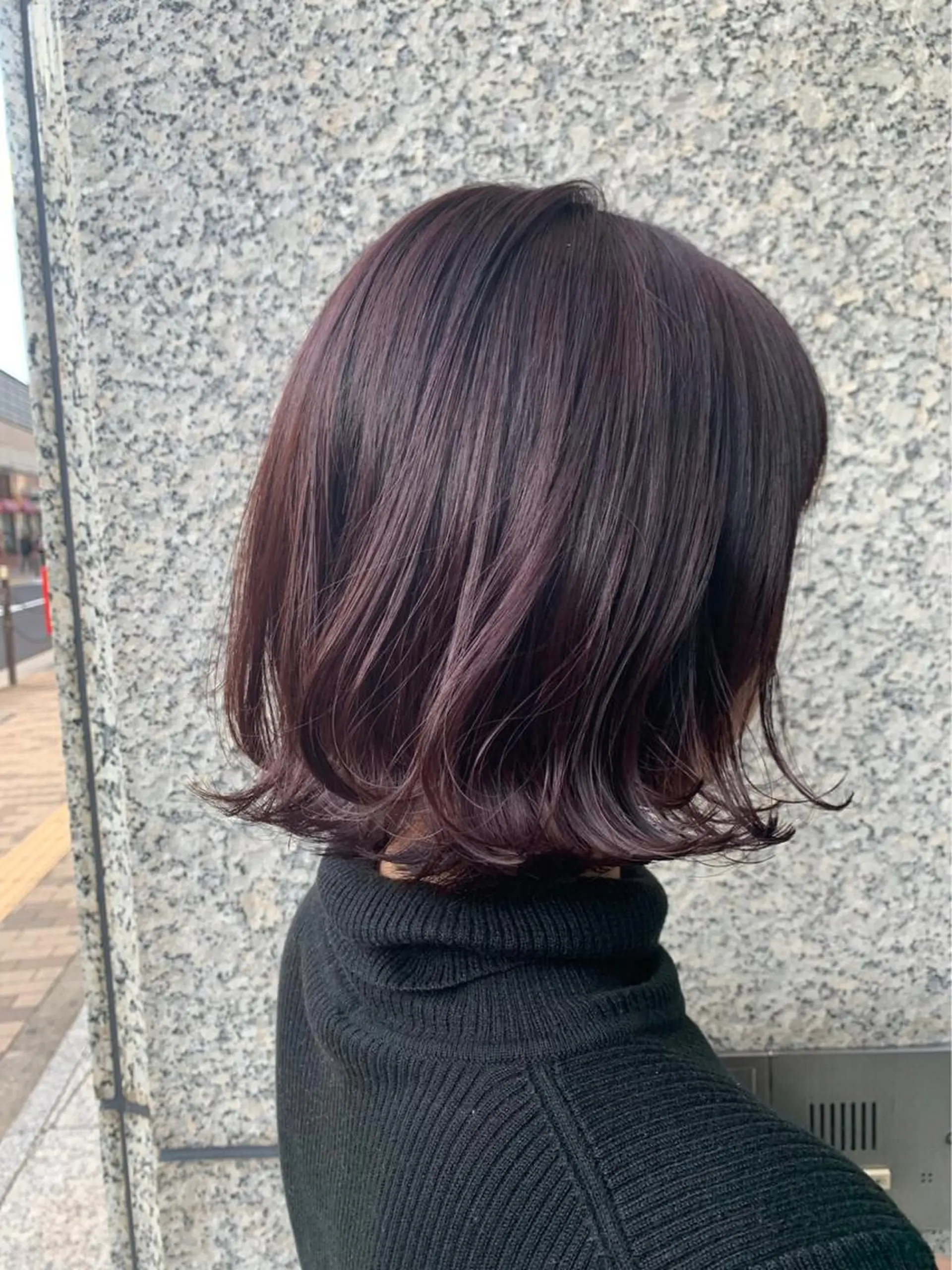 ミディアム カラー パーマ ヘアアレンジ メンズ 女性専用サロン梅田 髪質改善カラーakiのヘアスタイル