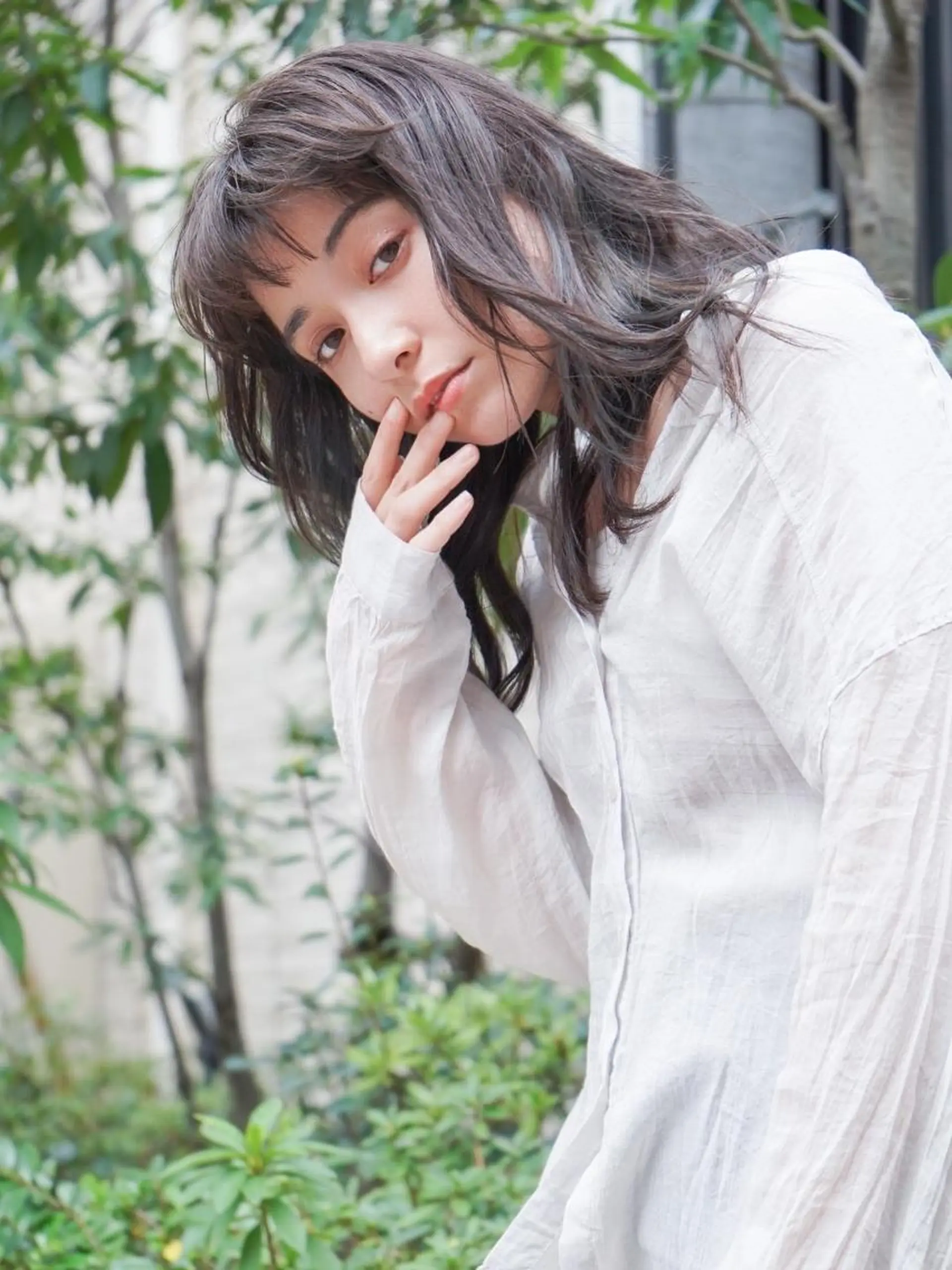 ミディアム カラー カット ヘアカラー ANGELICA 難波店のヘアスタイル