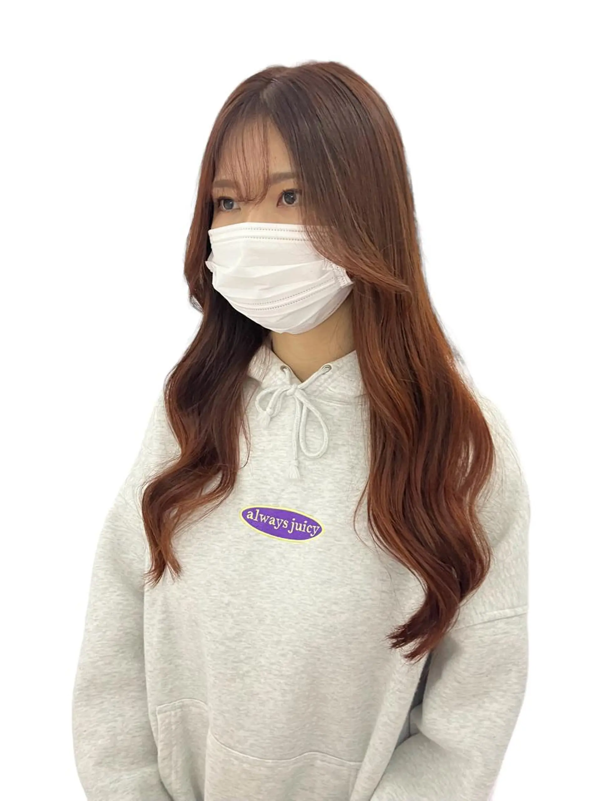 ロング カラー ブリーチ 🩷ハイトーン透明感 レイヤー🩷ユリカのヘアスタイル