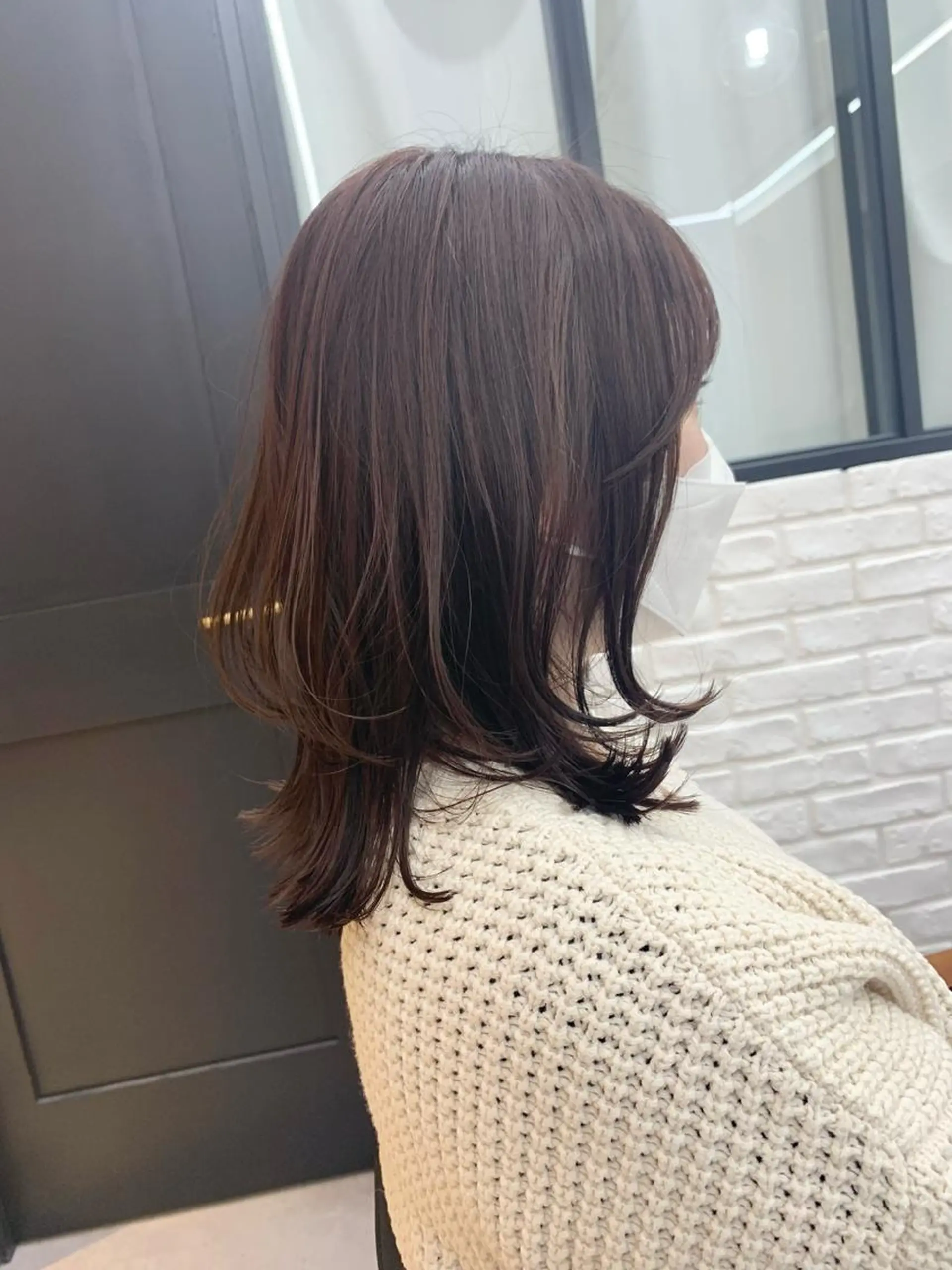 ロング カラー パーマ ヘアアレンジ メンズ キッズ ネイル マツエク・マツパ アイブロウ カット 縮毛矯正 レイヤーカット 🌿透け感カラーのヘアスタイル