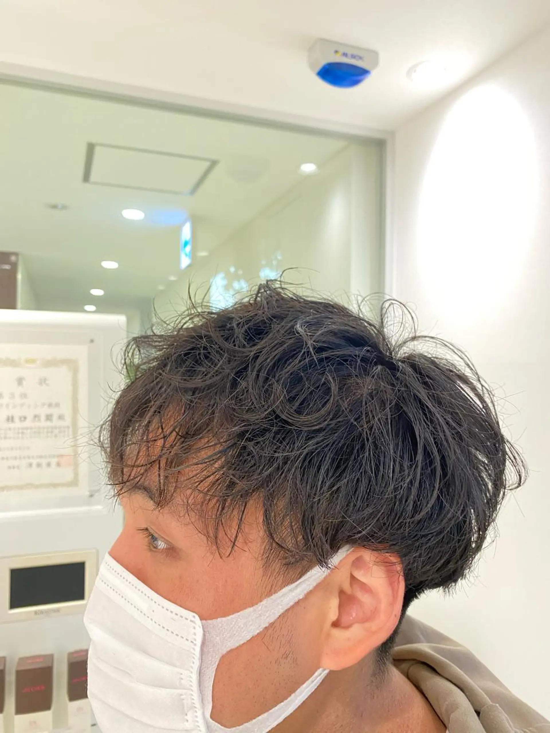 ショート パーマ メンズ 堀 舜介/メンズカットのヘアスタイル