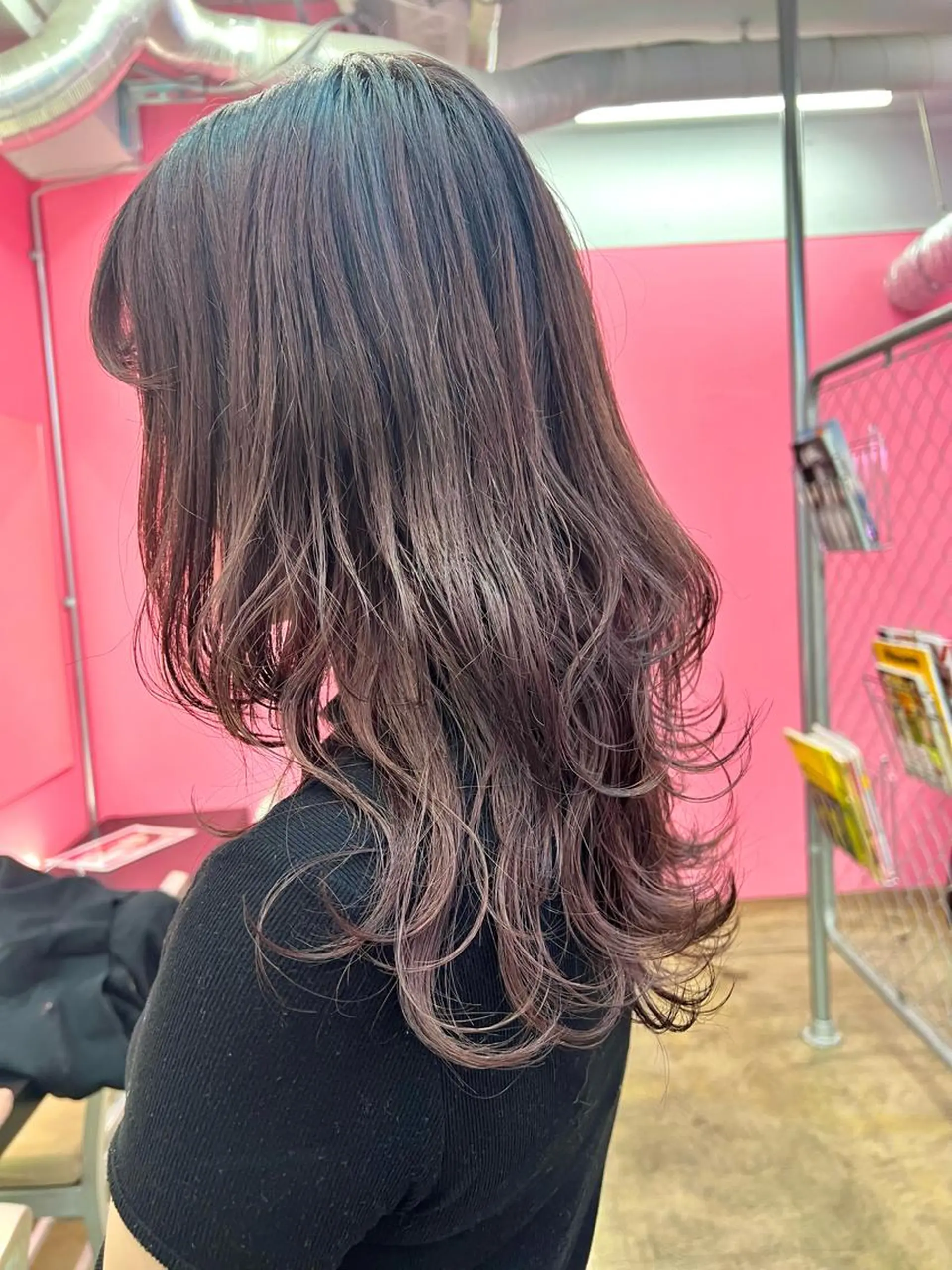 セミロング カラー ヘアアレンジ カット ヘアカラー トリートメント ヘアセット 🐺ウルフの神🐺 /カラー/けいすけのヘアスタイル
