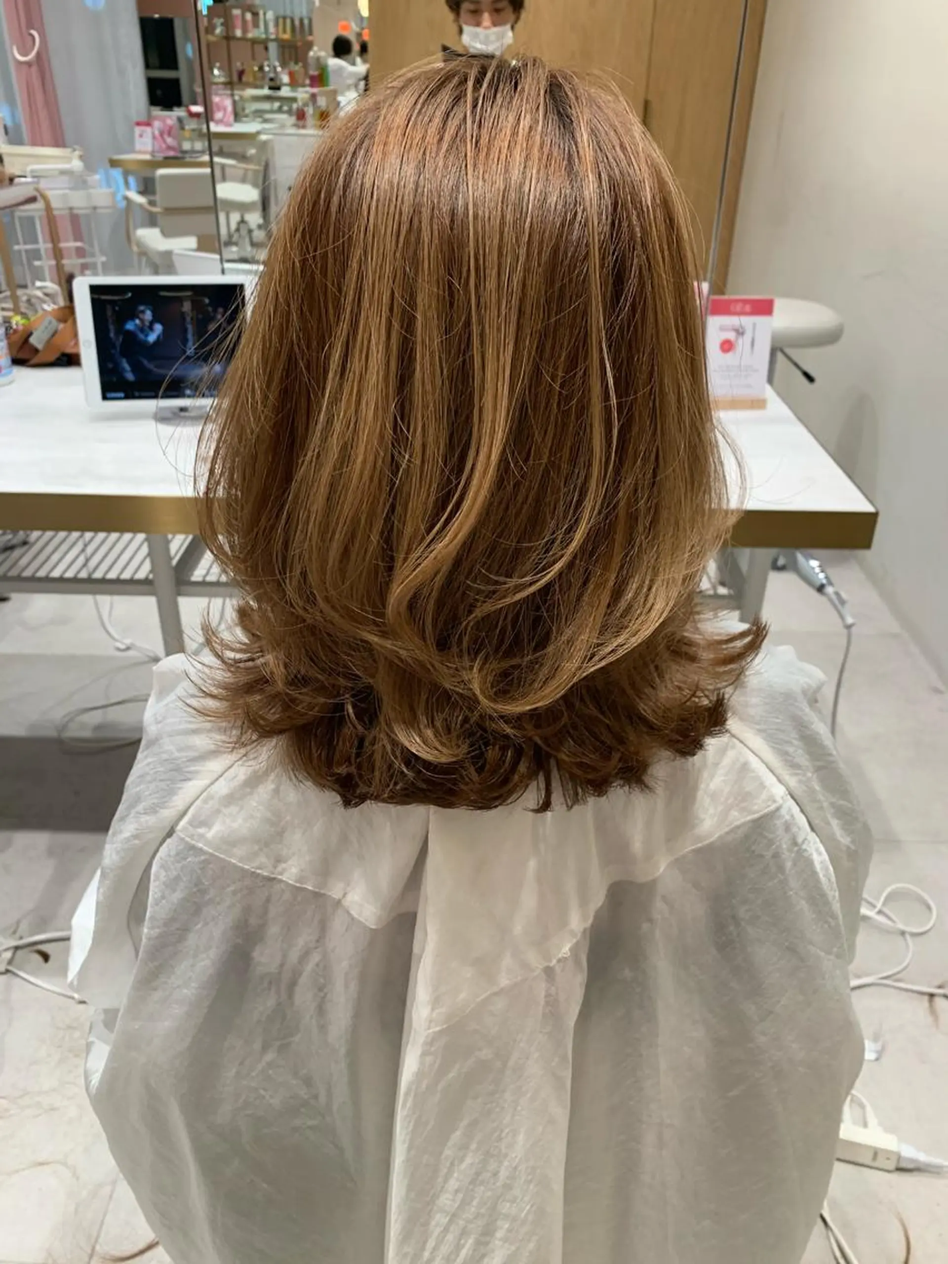 ミディアム レイヤーカット/ボブ /縮毛矯正✨大輝のヘアスタイル