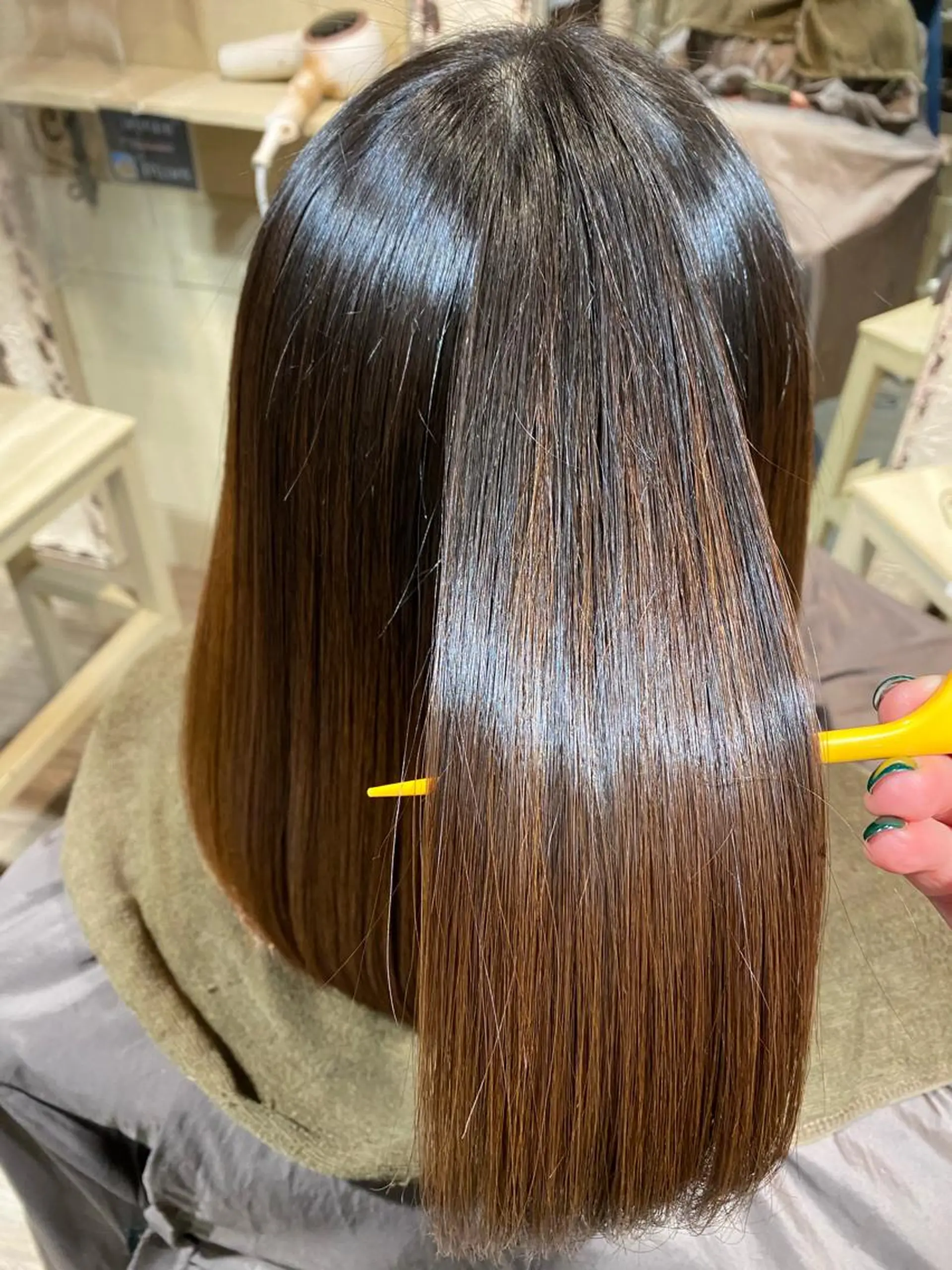 ミディアム パーマ ミズタ マイのヘアスタイル