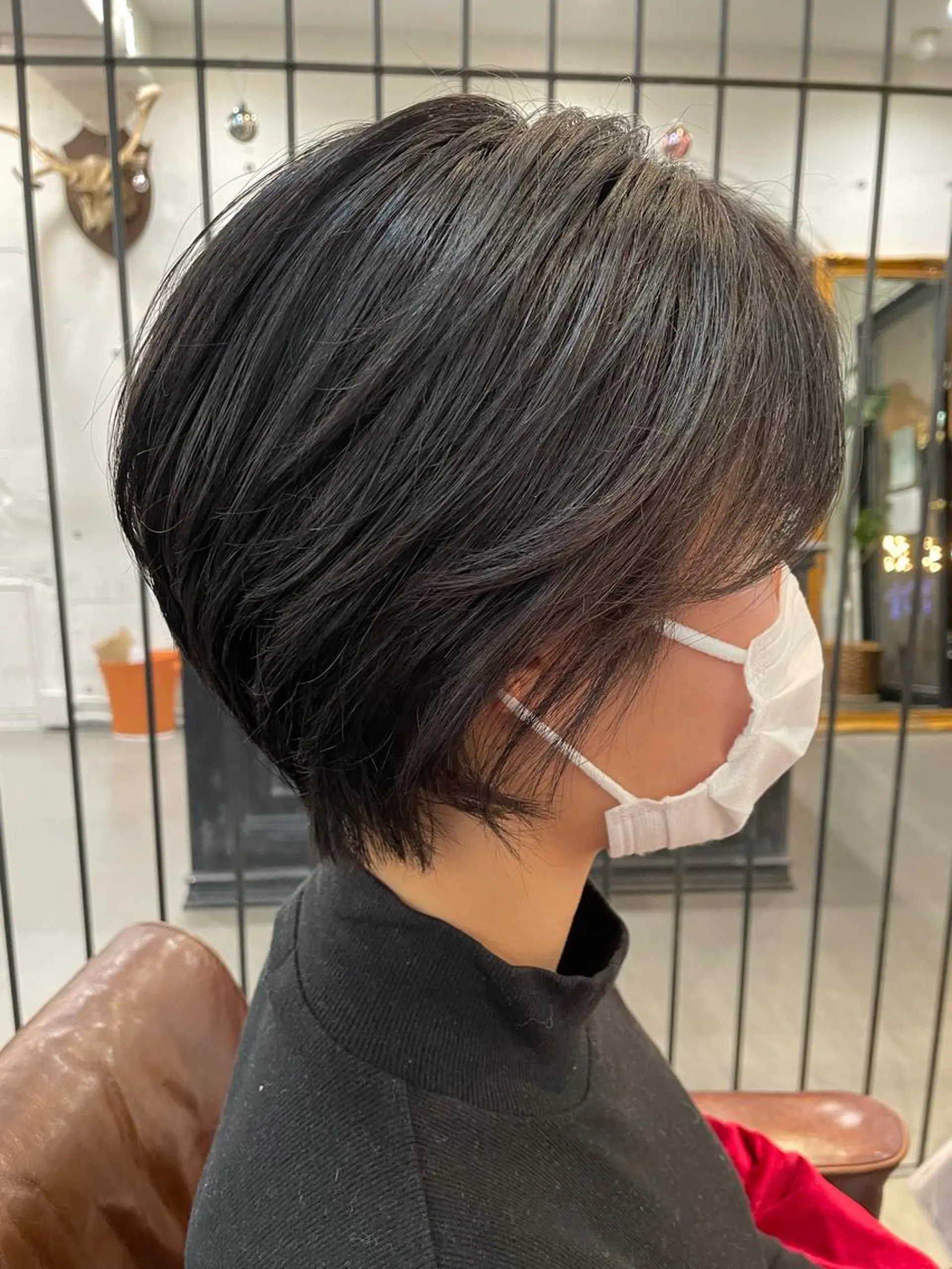 ショート カラーが上手い 辻悠月のヘアスタイル