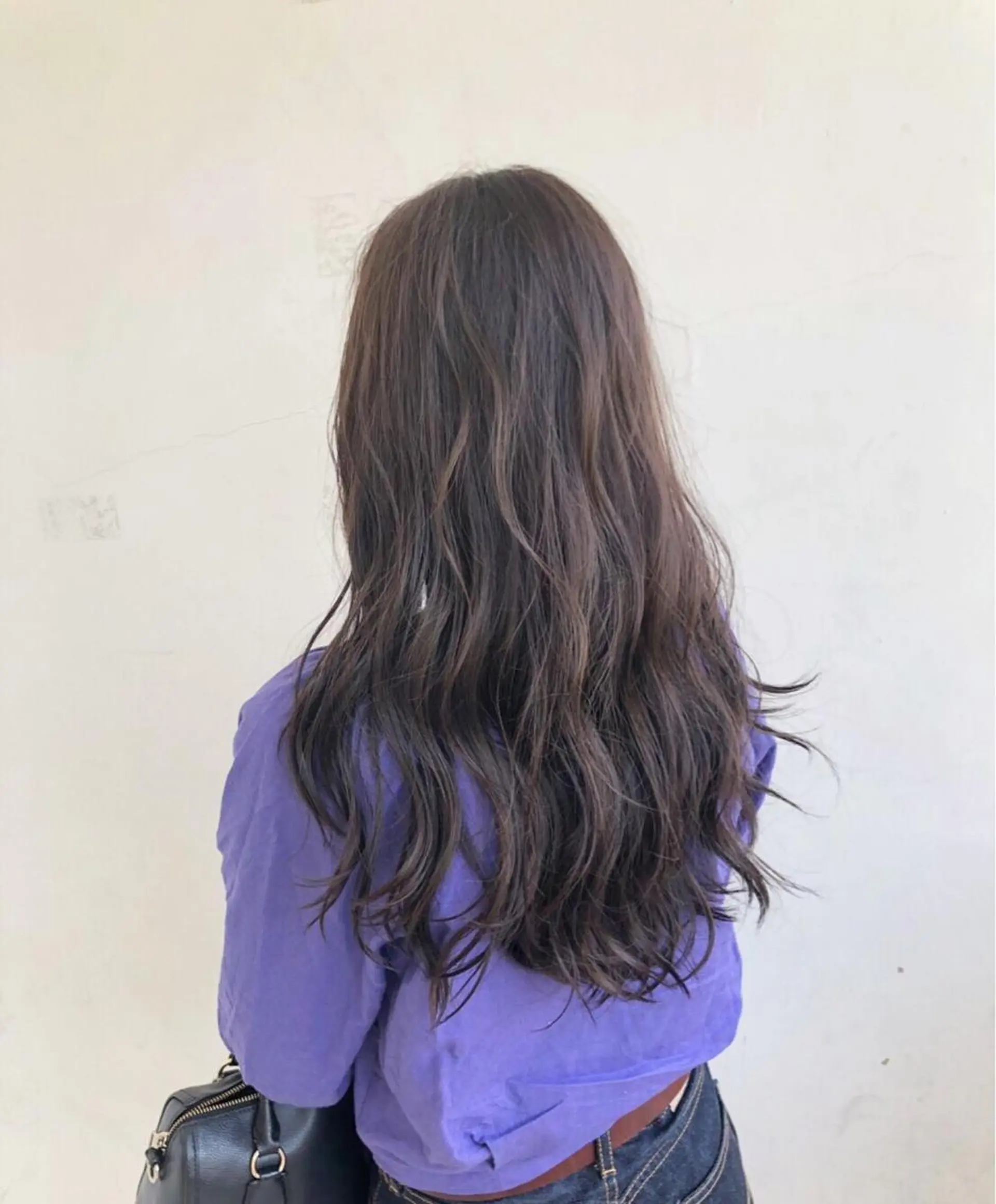 ロング カラー ヘアアレンジ グレージュ ハイライトカラー ハイライト 🟦メンズパーマ🟦 横浜駅｜小上馬淳司のヘアスタイル