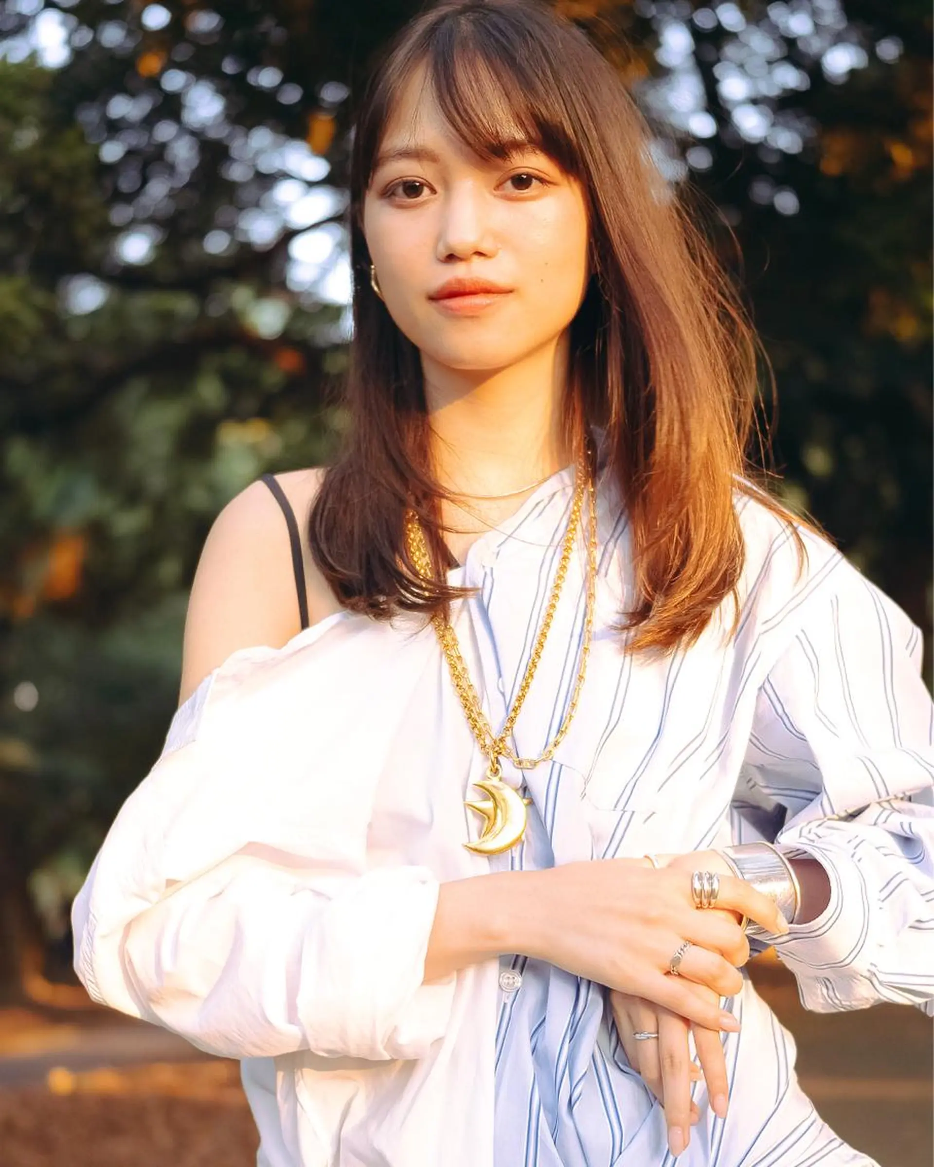 セミロング 美髪/デザイン /　湯本　哲也のヘアスタイル