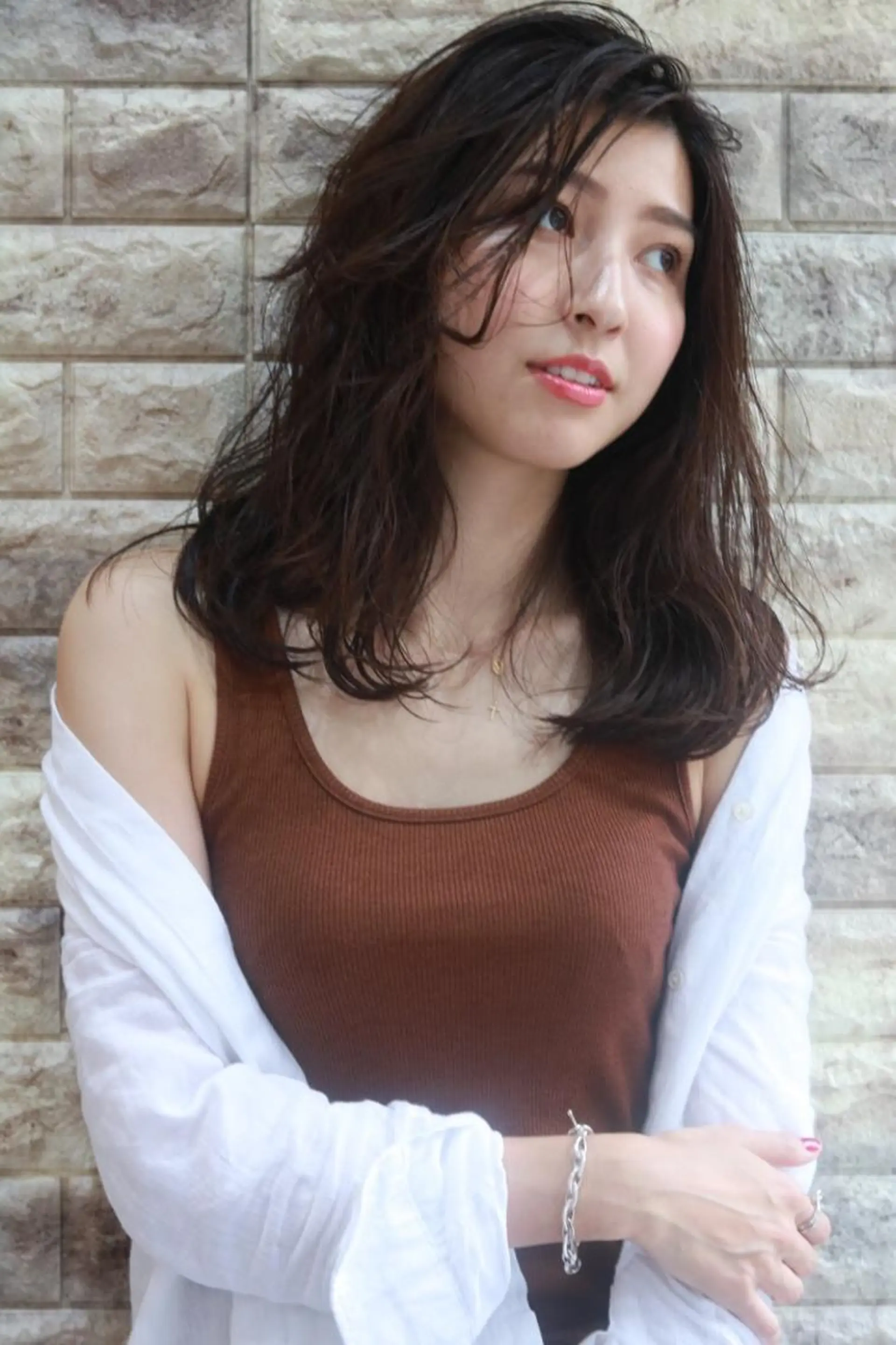 セミロング yuki🌼 Hip's decoのヘアスタイル