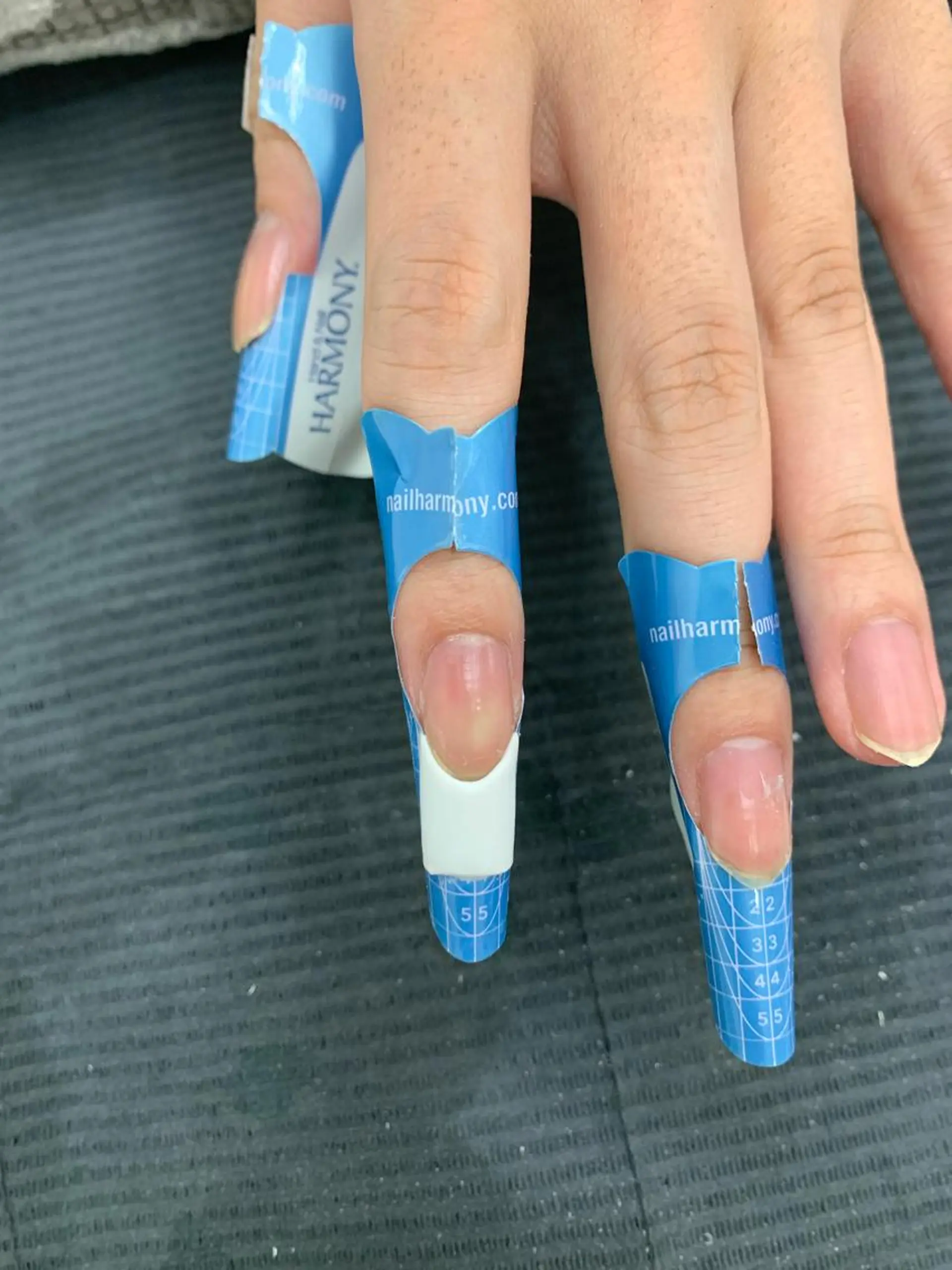 ネイル フレンチネイル スカルプネイル ⭐︎休業中の練習⭐︎ JNA認定講師髙橋のネイルデザイン