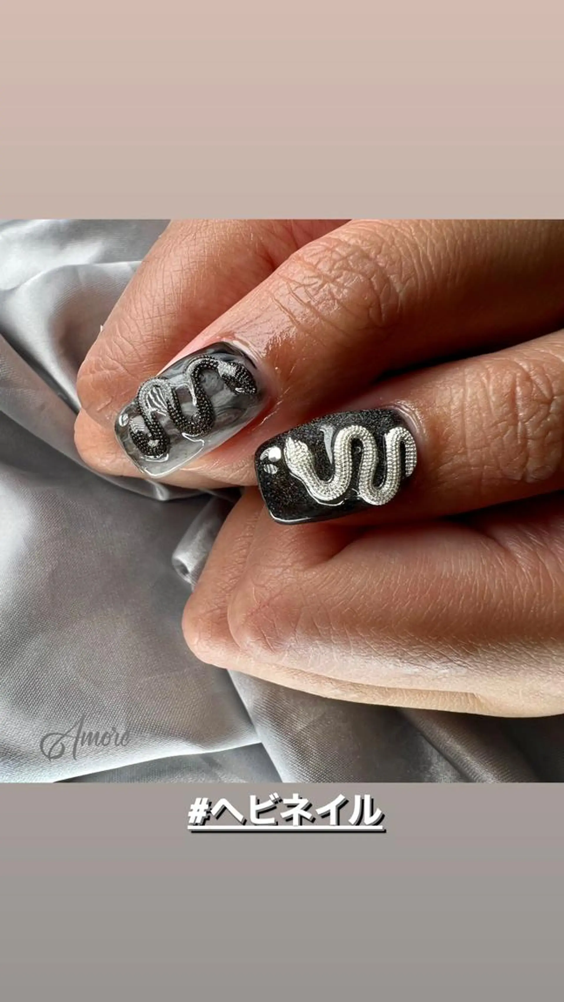 ネイル ジェルネイル 韓国ネイル パラジェル 夏ネイル You kyehwaのネイルデザイン