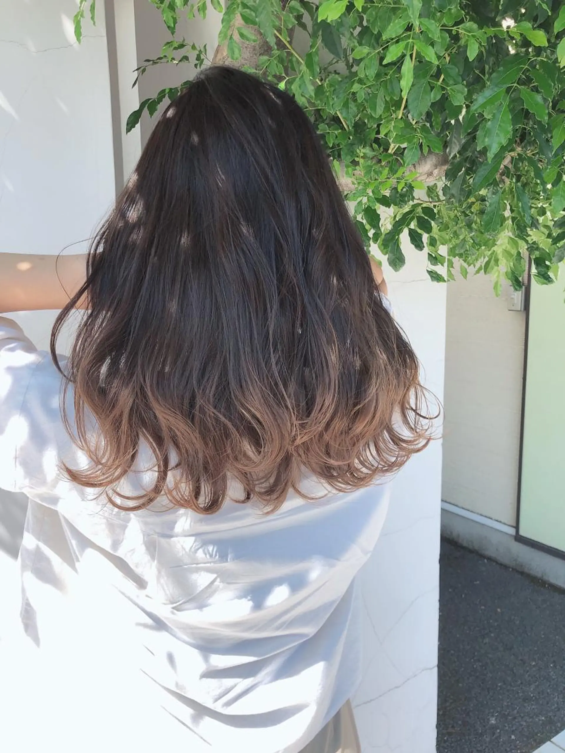 ロング カラー カット ヘアカラー トリートメント 具志 正太のヘアスタイル