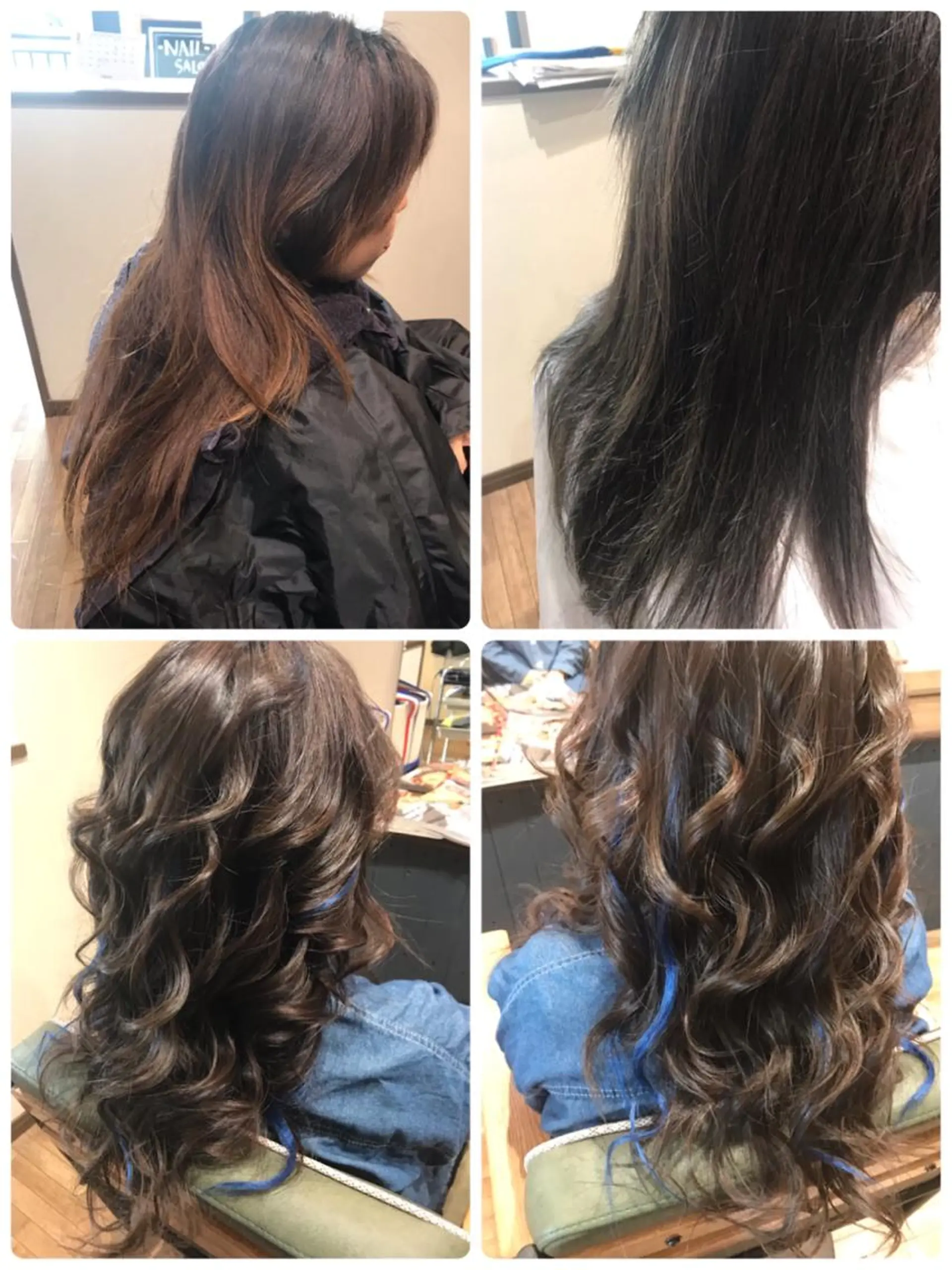 ロング カラー Ray hair 春日部のヘアスタイル