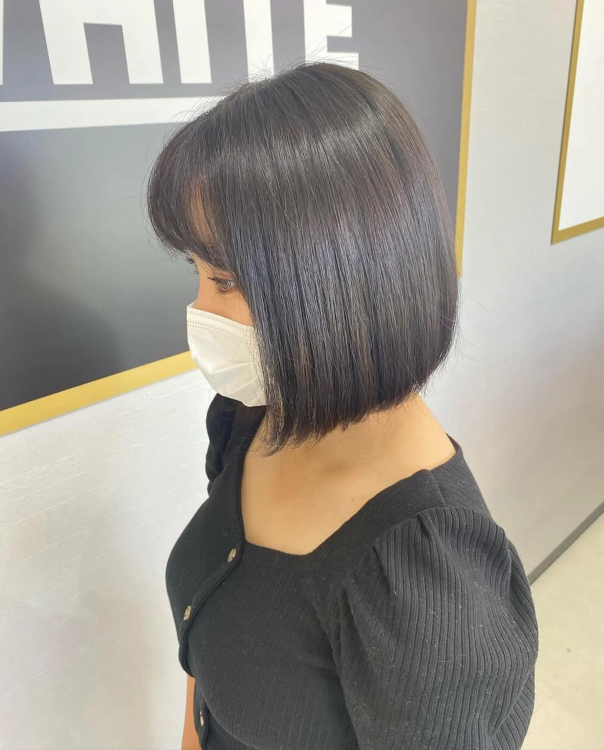 ロング カラー ショートボブ ボブ UNDER vr 【アンダーバー】のヘアスタイル