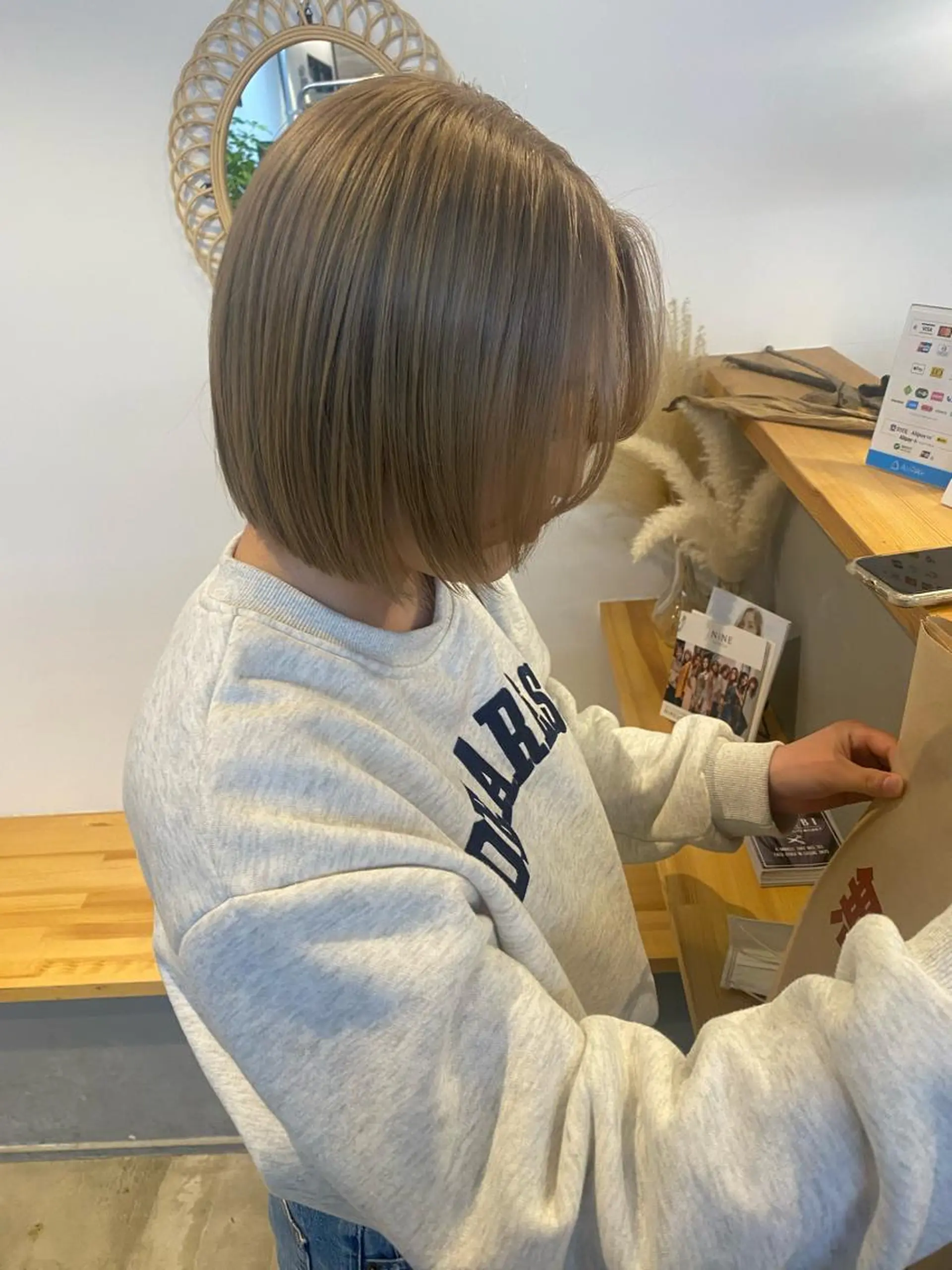 ショート カラー ヘアカラー トリートメント 🌼ハイライト透明感 🌼maiのヘアスタイル