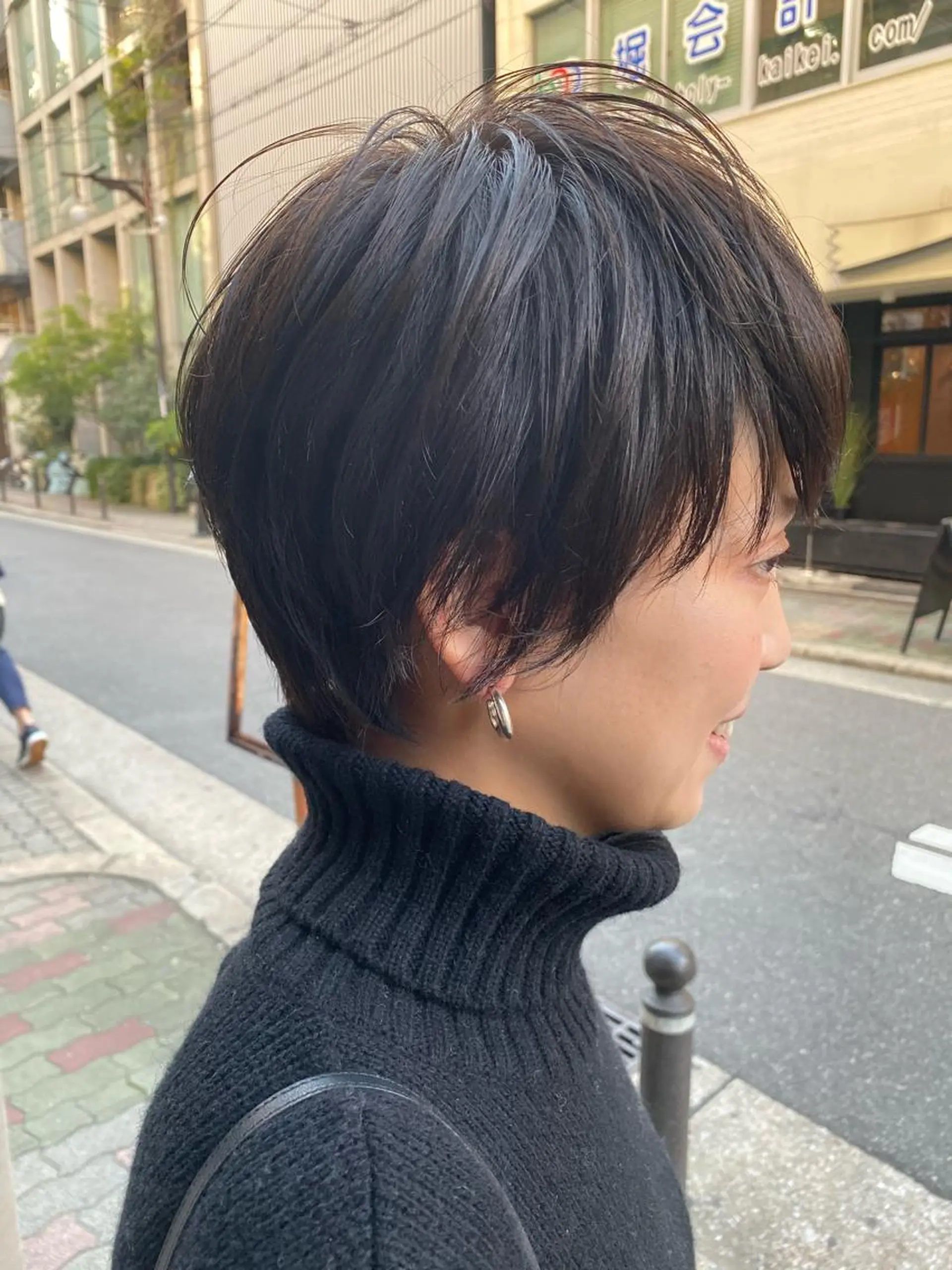 ショート analogue所属・u harukaのヘアスタイル