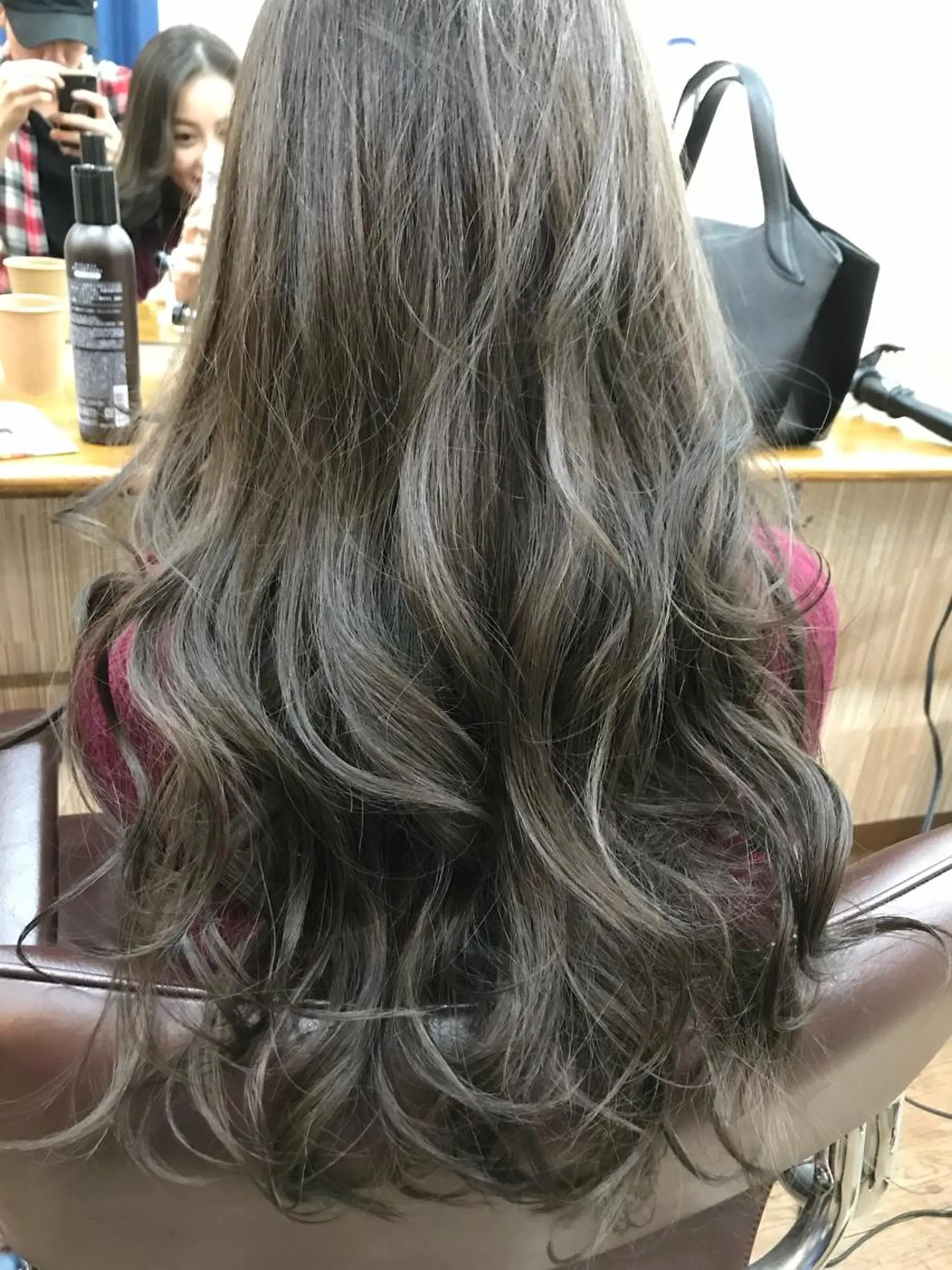 セミロング カラー パーマ _WHITE芝本 賢吾【天王寺店】のヘアスタイル