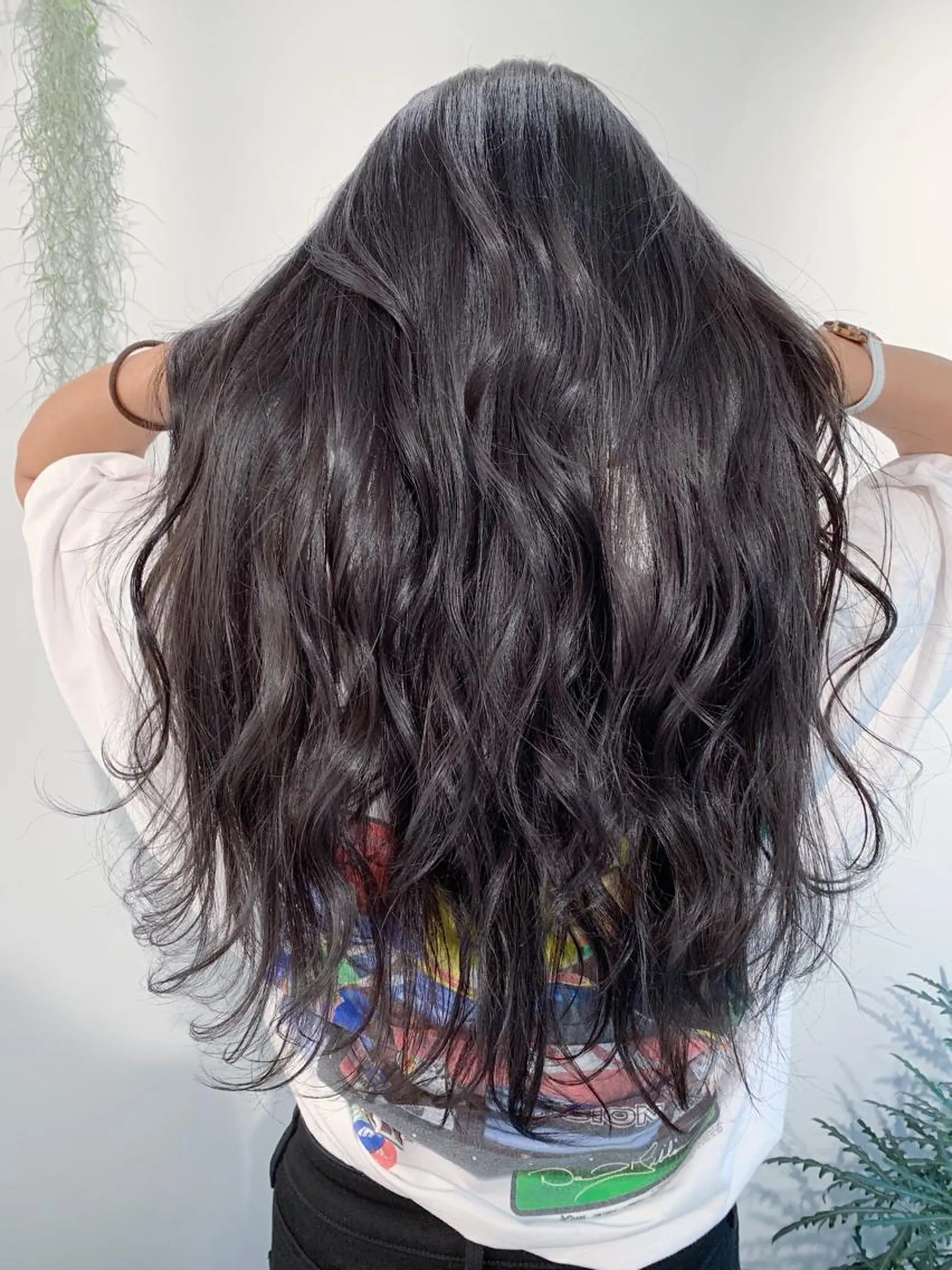 ロング カラー アッシュ ブルーカラー ブルーアッシュ ハイライトカラー ハイライト 【完全マンツー 恵比寿】佐藤 翔のヘアスタイル