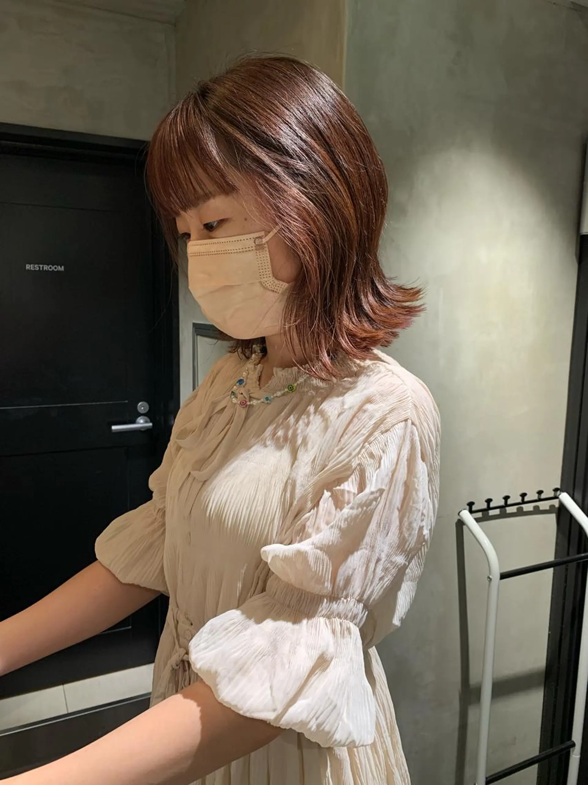 ミディアム カラー ヘアカラー トリートメント アンニュイヘア🪽 ayumiのヘアスタイル