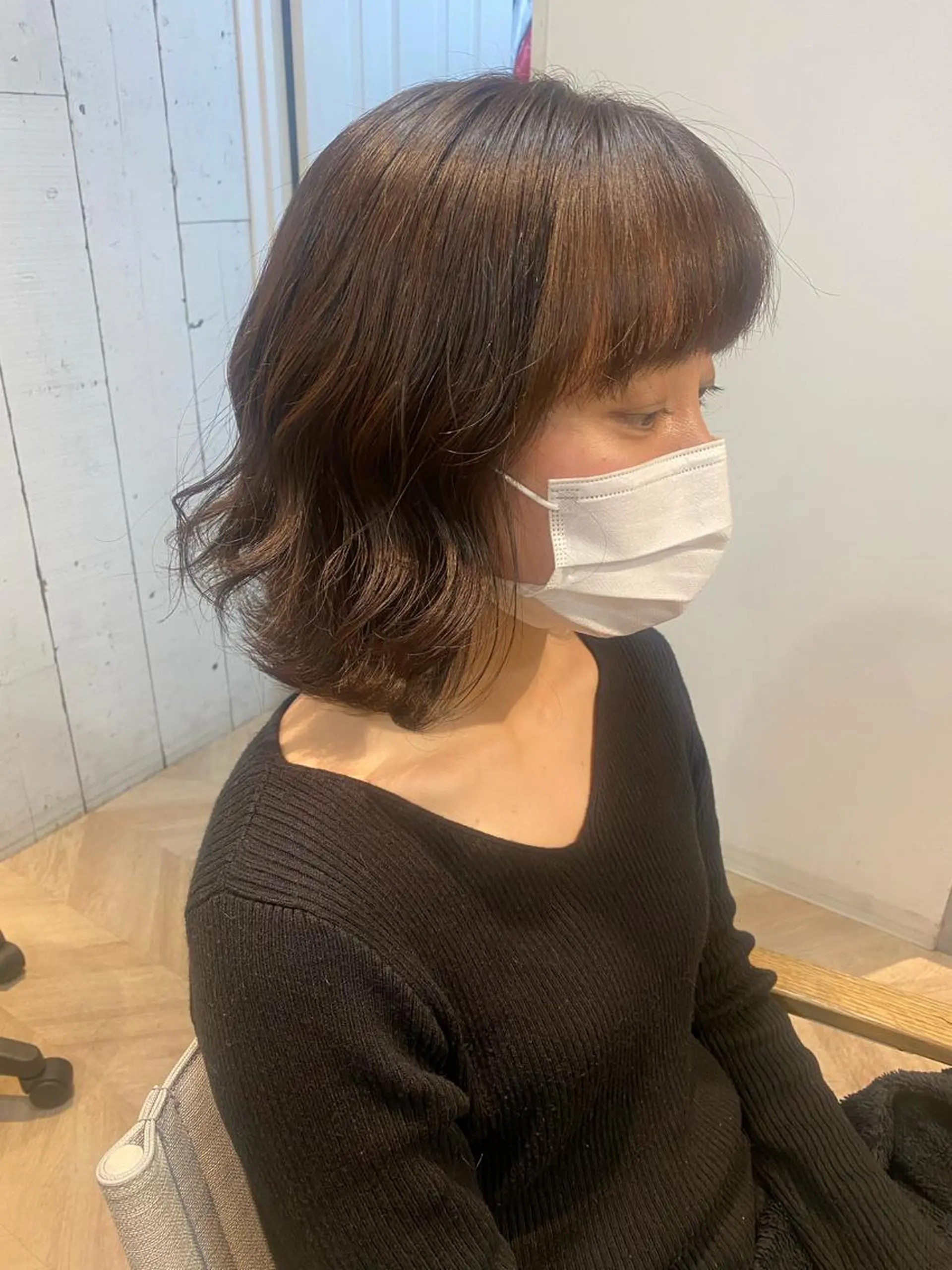 ショート カット ヘアカラー トリートメント 西山 恵太郎のヘアスタイル