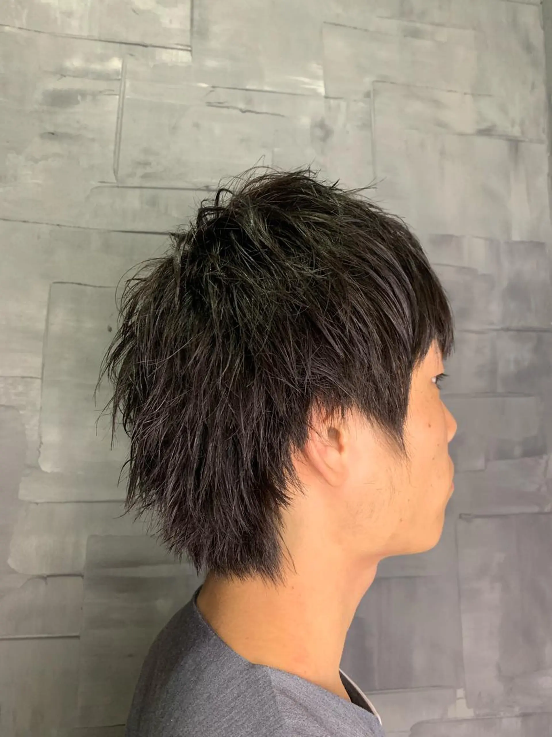 ショート メンズ メンズウルフカット ウルフカット BARON Beauty 池袋 個室美容室所属・✄KOSUGE KYOUSUKE✄のヘアスタイル