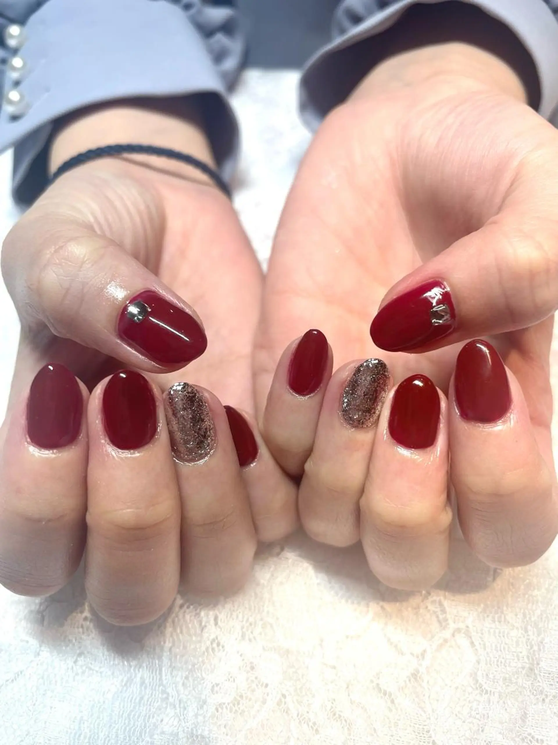 ネイル ハンドネイル Nail ヌシん家 AKANEのネイルデザイン