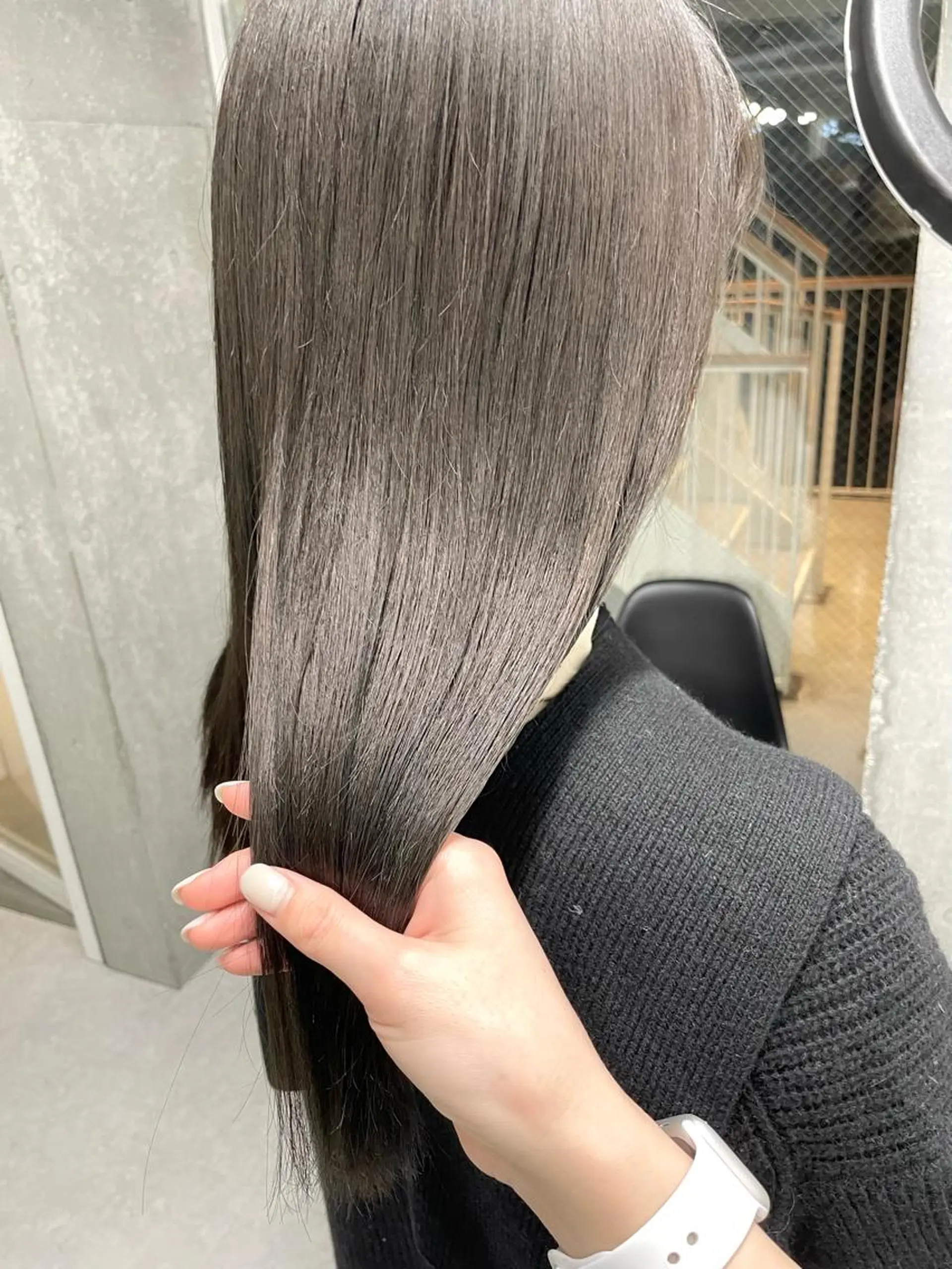 セミロング カラー ヘアカラー トリートメント メンズ似合わせ🪞 副店長 kotoriのヘアスタイル