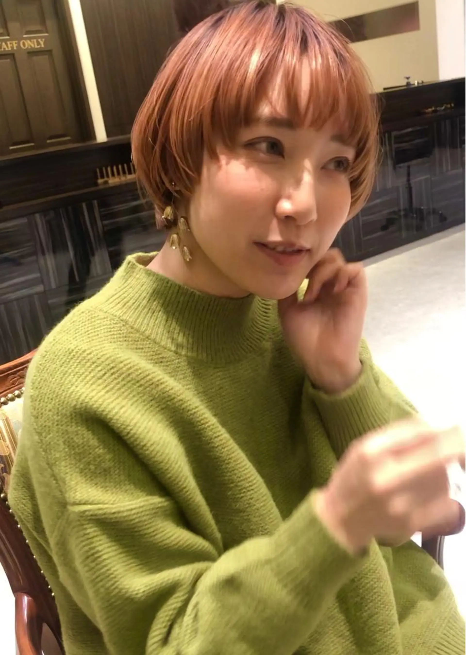 ショート カラー パーマ ヘアアレンジ メンズ キッズ ネイル マツエク・マツパ ヘアカラー トリートメント ヘアセット 圧倒的なクォリティ✨ waku 岡崎店のヘアスタイル