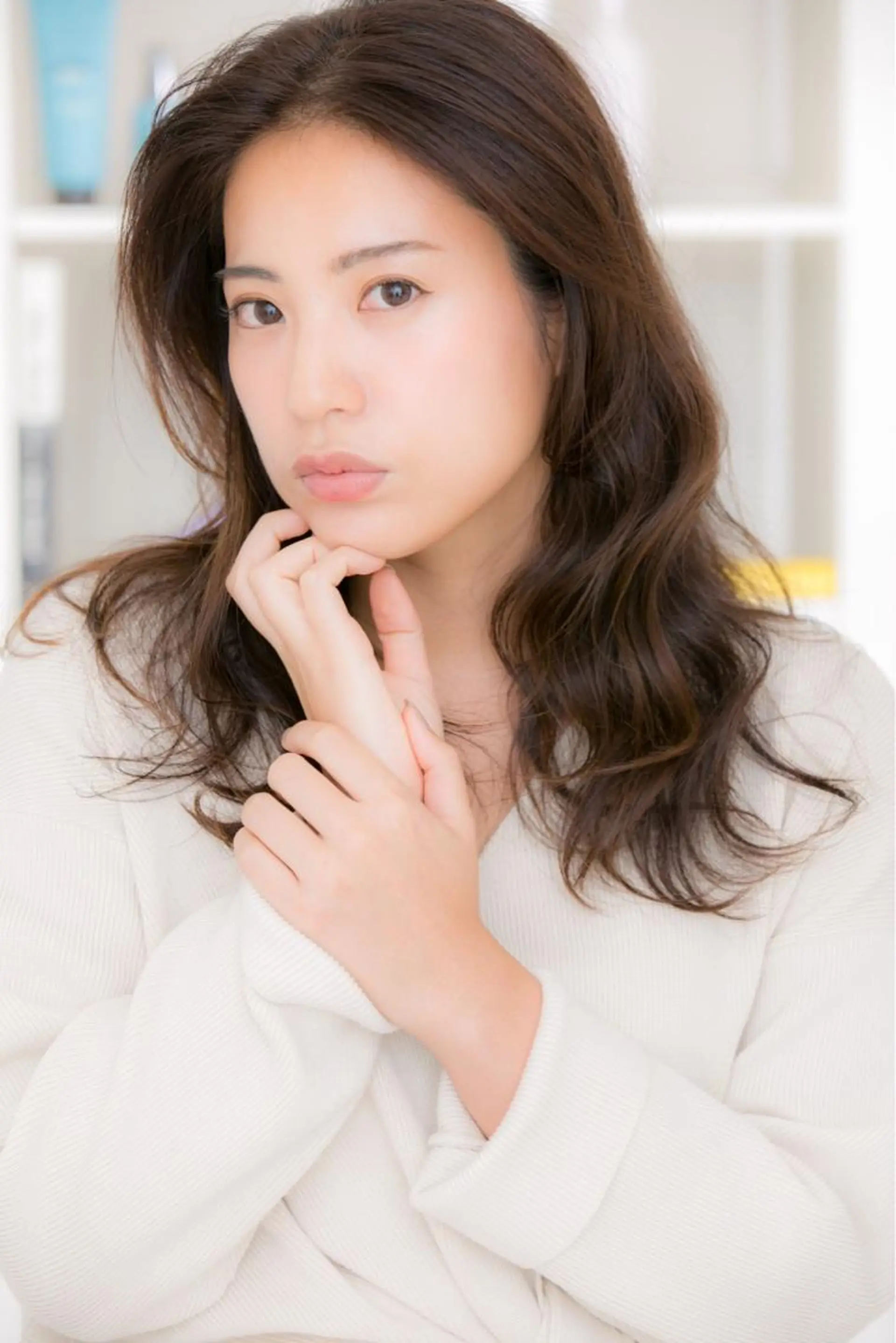 ロング カラー パーマ カット ヘアカラー トリートメント チーフデザイナー 若林　麻衣のヘアスタイル