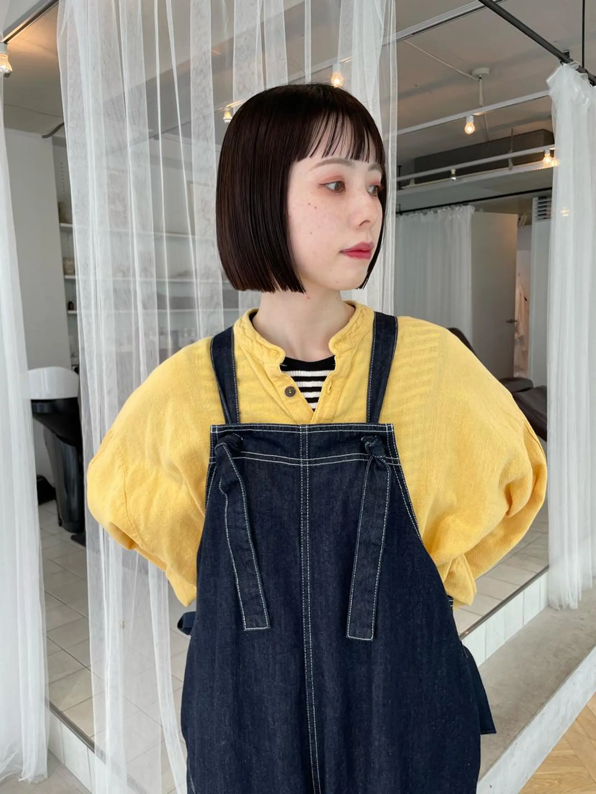 ショート ボブ 舟越 小百合のヘアスタイル