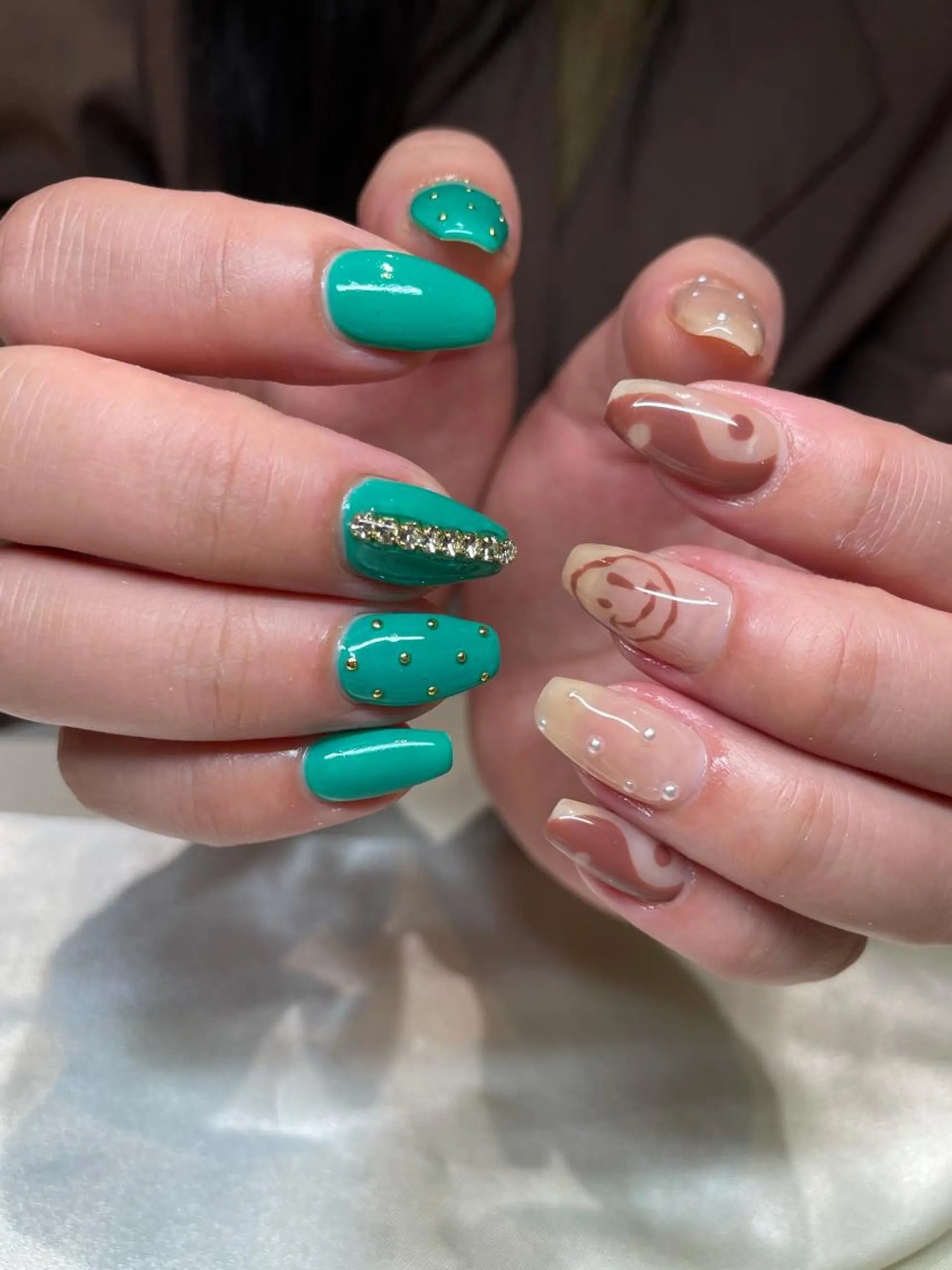 ネイル ˚✧⁺⭐︎༚moca miyuu⁎⁺˳✧༚のネイルデザイン