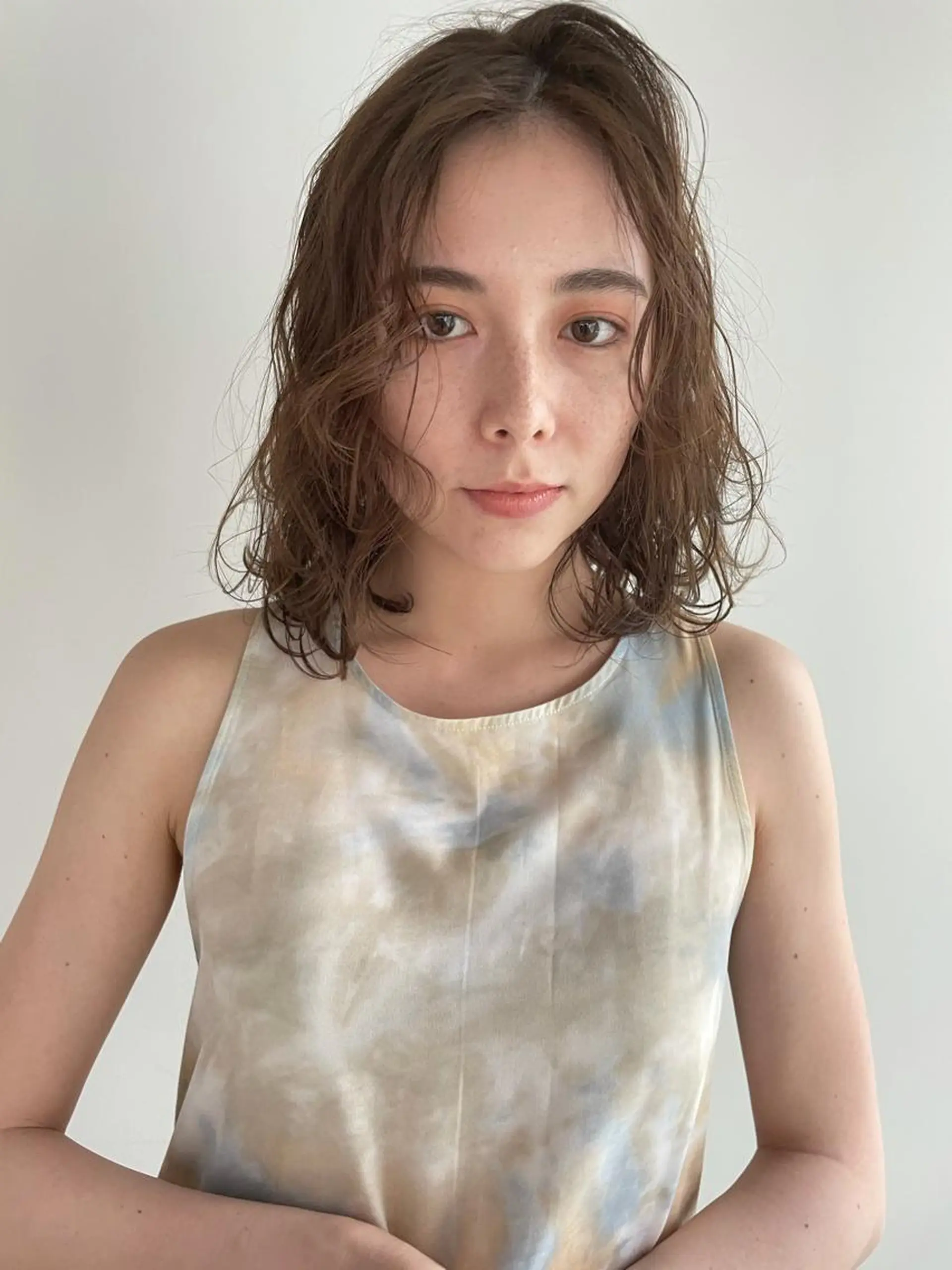 ミディアム chiharu ボブ/レイヤーのヘアスタイル