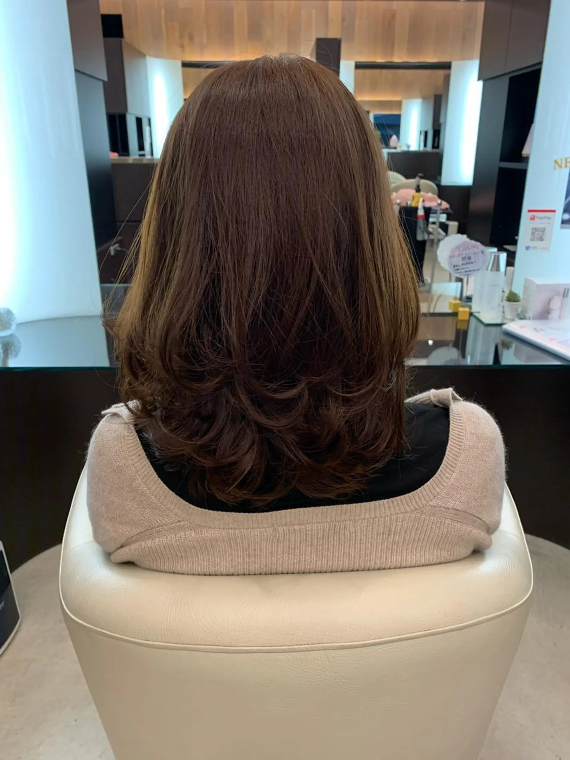 ミディアム Aya/四条烏丸/ インナーカラーのヘアスタイル