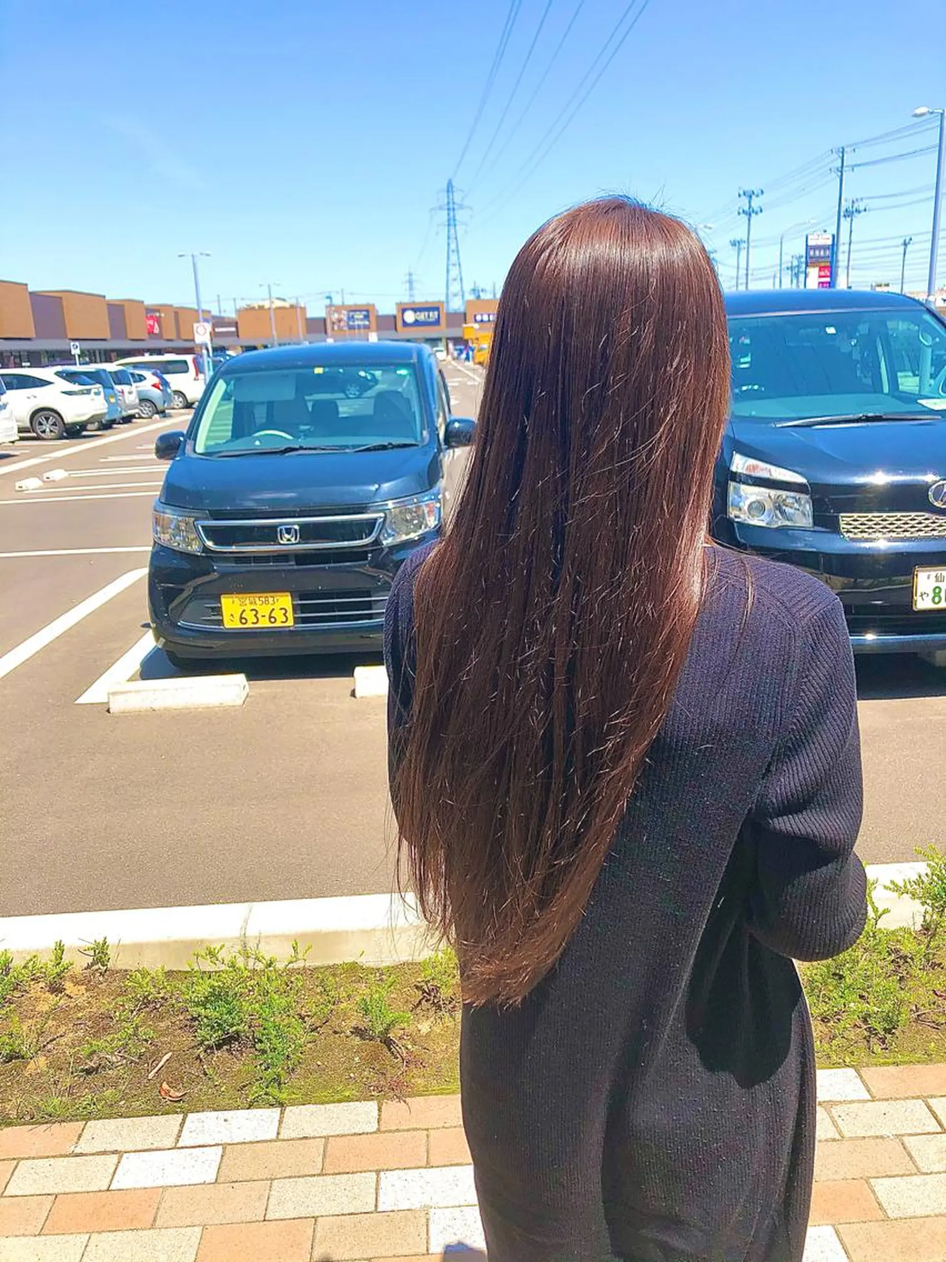 ロング 太白区/白髪ぼかし ハイライト/千葉達人のヘアスタイル