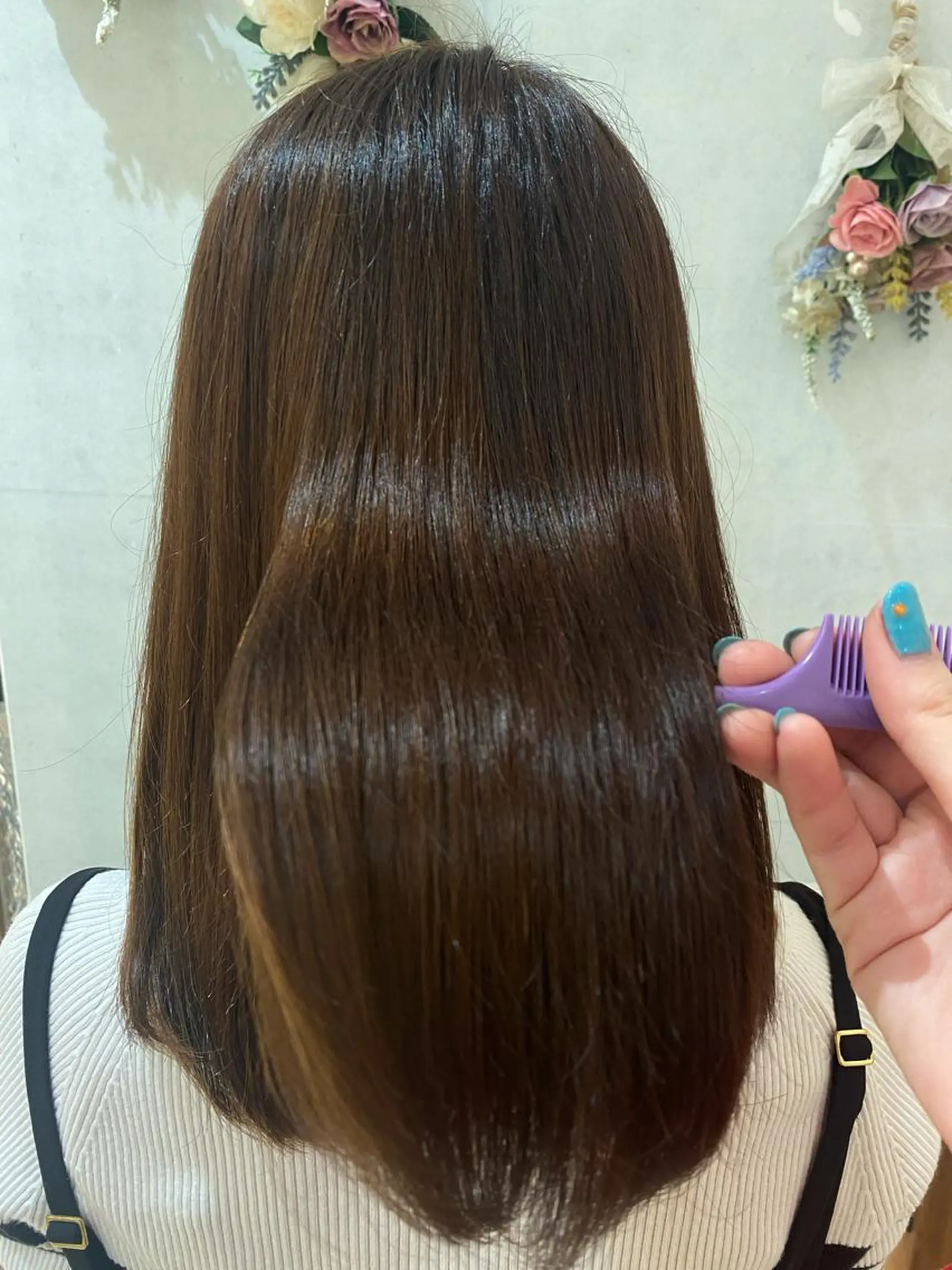 セミロング カラー 🩵ANELA東口 齋藤琴音💚のマツエク・マツパデザイン