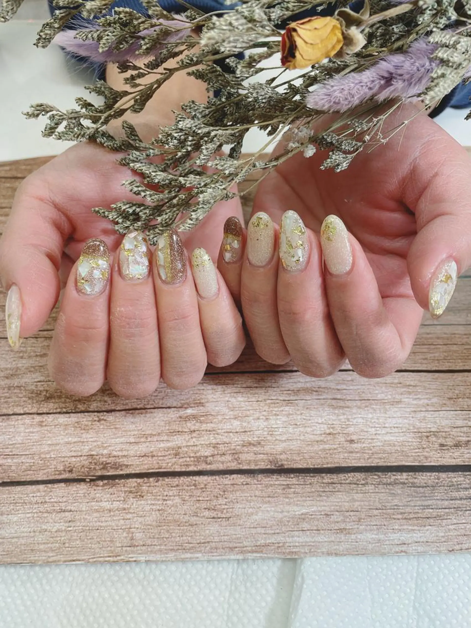 ネイル 🦋ネイルサロン ブラン🌈ゆりのネイルデザイン