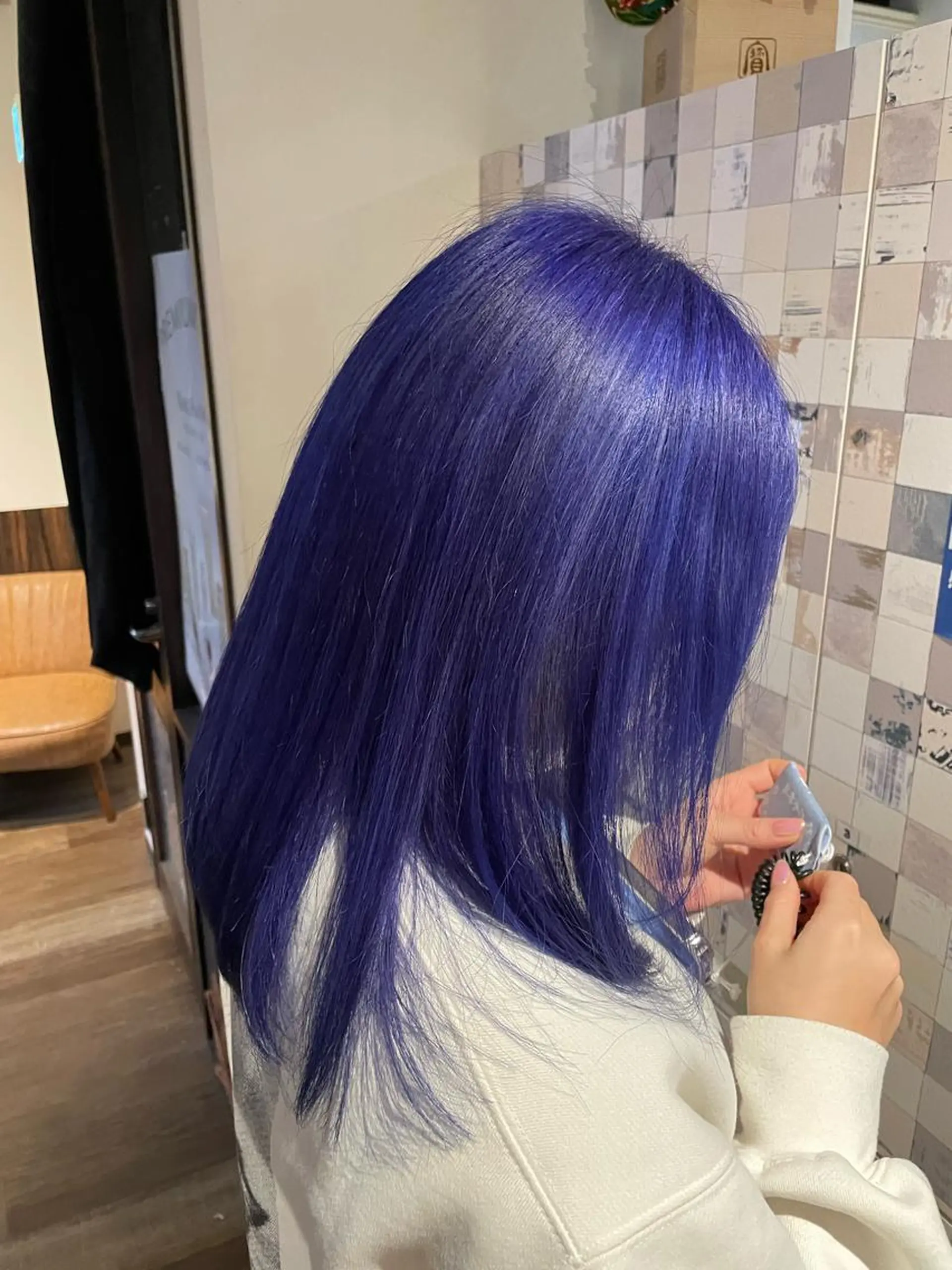 ロング カラー カット ヘアカラー 韓国ヘア/レイヤー/ ツヤカラー/ Aiのヘアスタイル