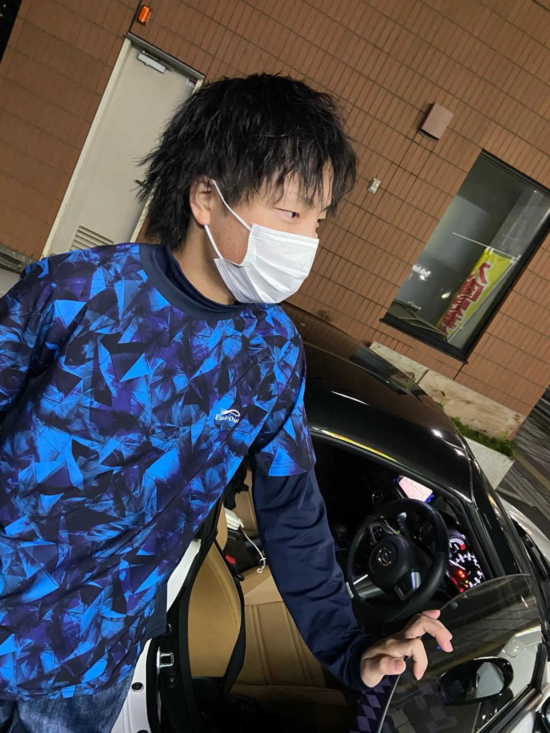 ミディアム パーマ ミディアムパーマ ツイストパーマ dunhill 斉藤 大樹/メンズカットのヘアスタイル