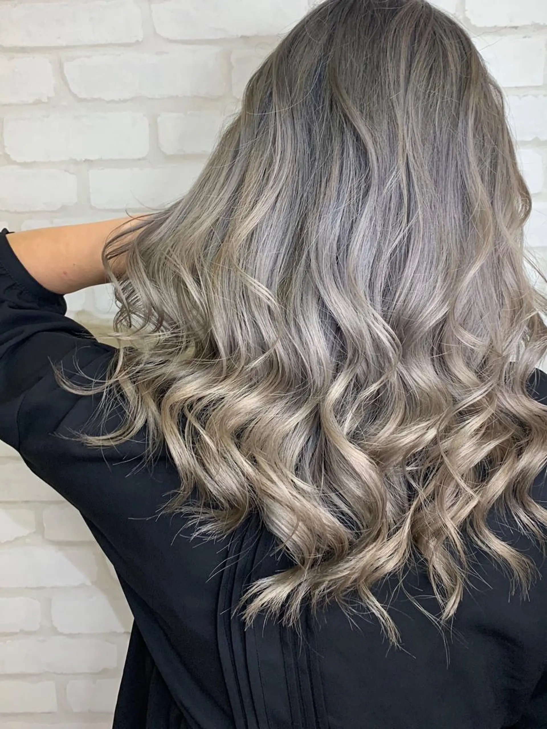 セミロング カット パーマ 💎メンズカット/ 透明感　吉田拓海💎のヘアスタイル