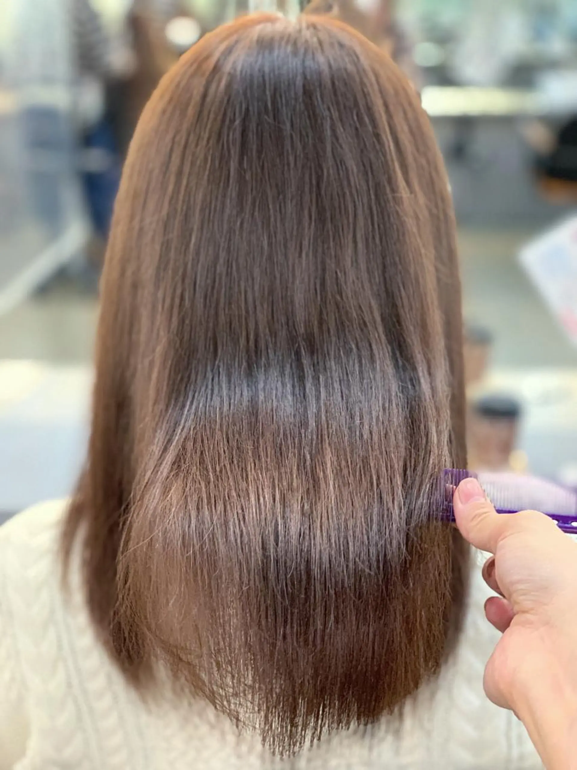 ミディアム カラー カット ヘアカラー トリートメント 🌛ダブルカラー 🌜SAYAKAのヘアスタイル